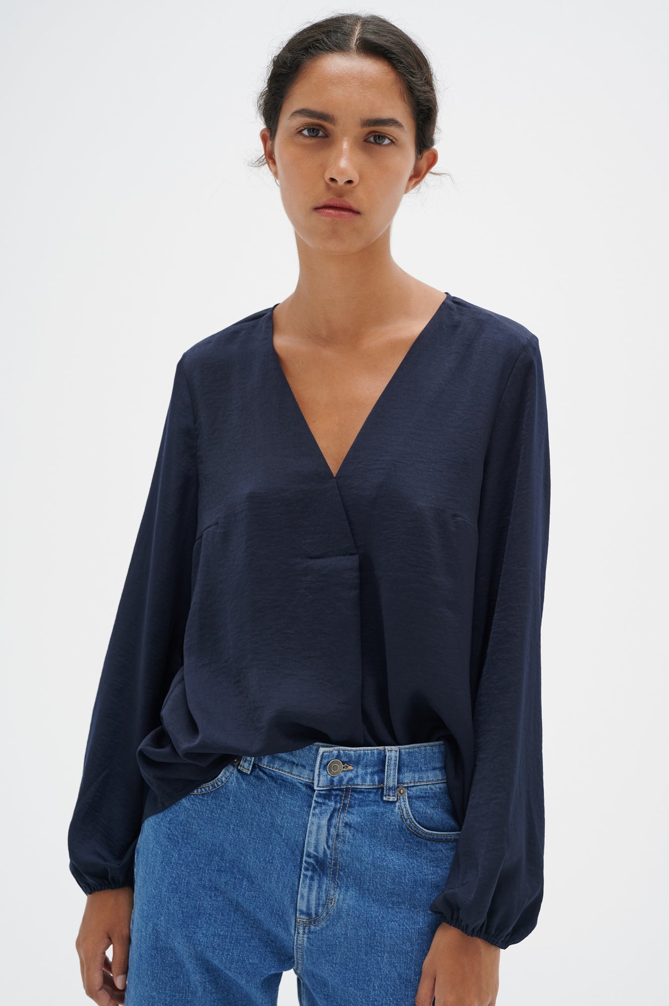 Blouse pour femme par InWear | 30105766 Bleu Marine | Boutique Vvög, vêtements mode pour homme et femme