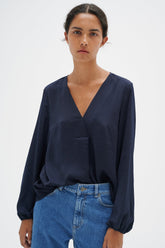 Blouse pour femme par InWear | 30105766 Bleu Marine | Boutique Vvög, vêtements mode pour homme et femme