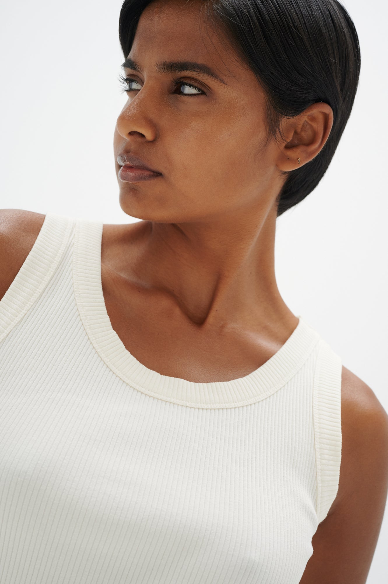 Camisole pour femme par InWear | 30106466 Blanc Murmure | Boutique Vvög, vêtements mode pour homme et femme