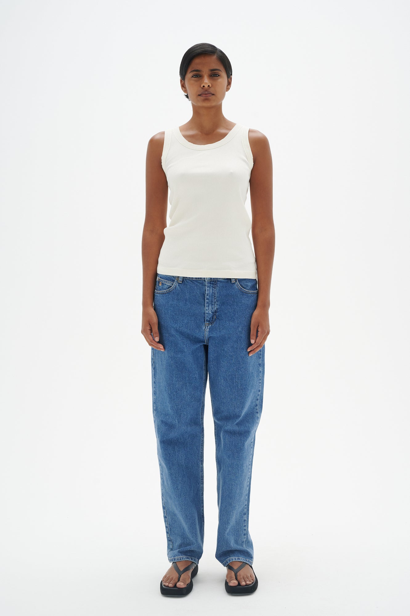 Camisole pour femme par InWear | 30106466 Blanc Murmure | Boutique Vvög, vêtements mode pour homme et femme