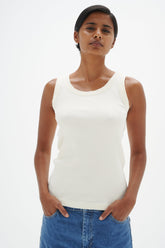 Camisole pour femme par InWear | 30106466 Blanc Murmure | Boutique Vvög, vêtements mode pour homme et femme