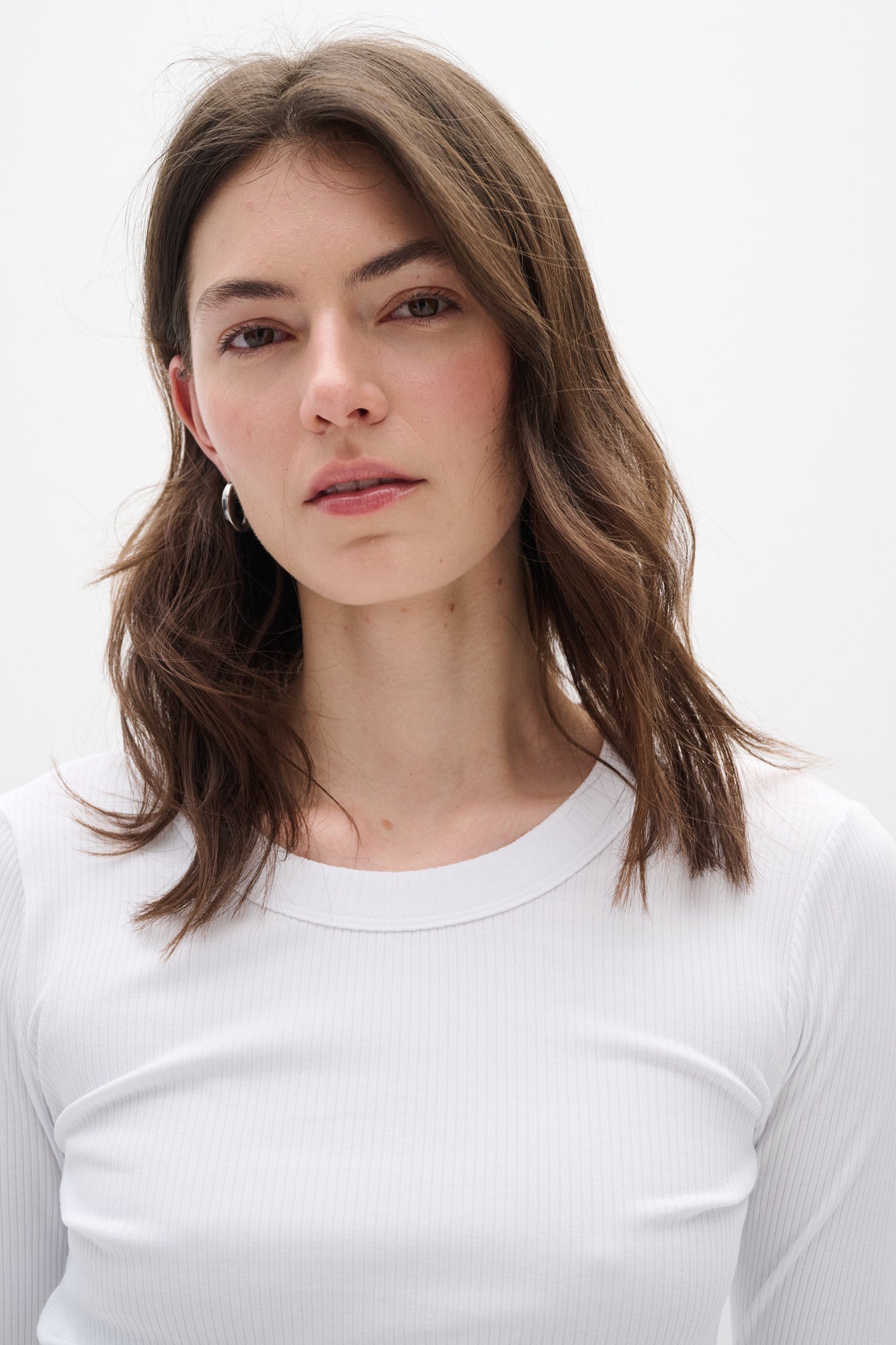 Chandail manches longues pour femme par Inwear | 30106649 Blanc Pur | Boutique Vvög, vêtements mode pour homme et femme