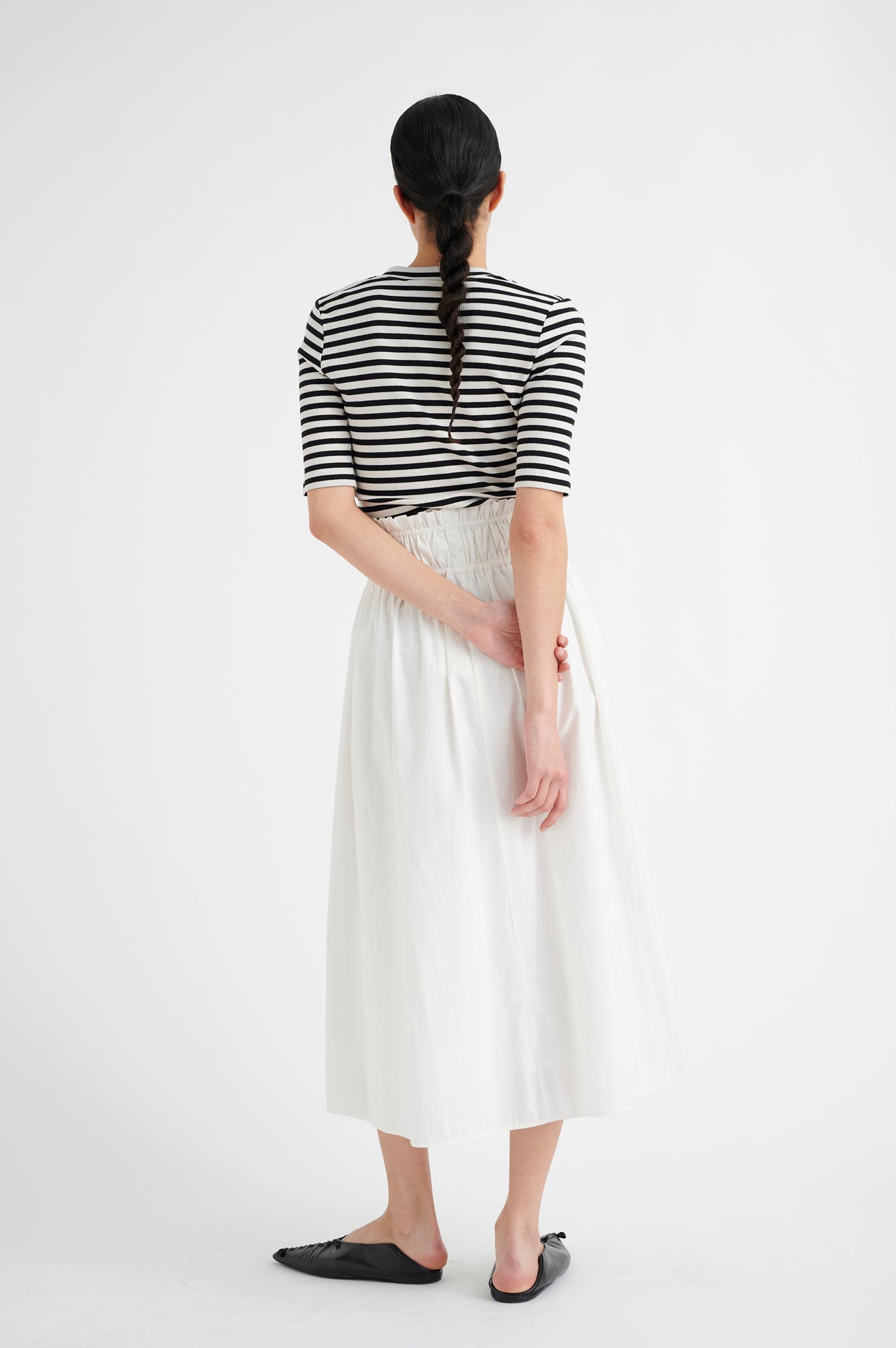 T-Shirt pour femme par InWear | 30107270 Noir/Murmure | Boutique Vvög, vêtements mode pour homme et femme