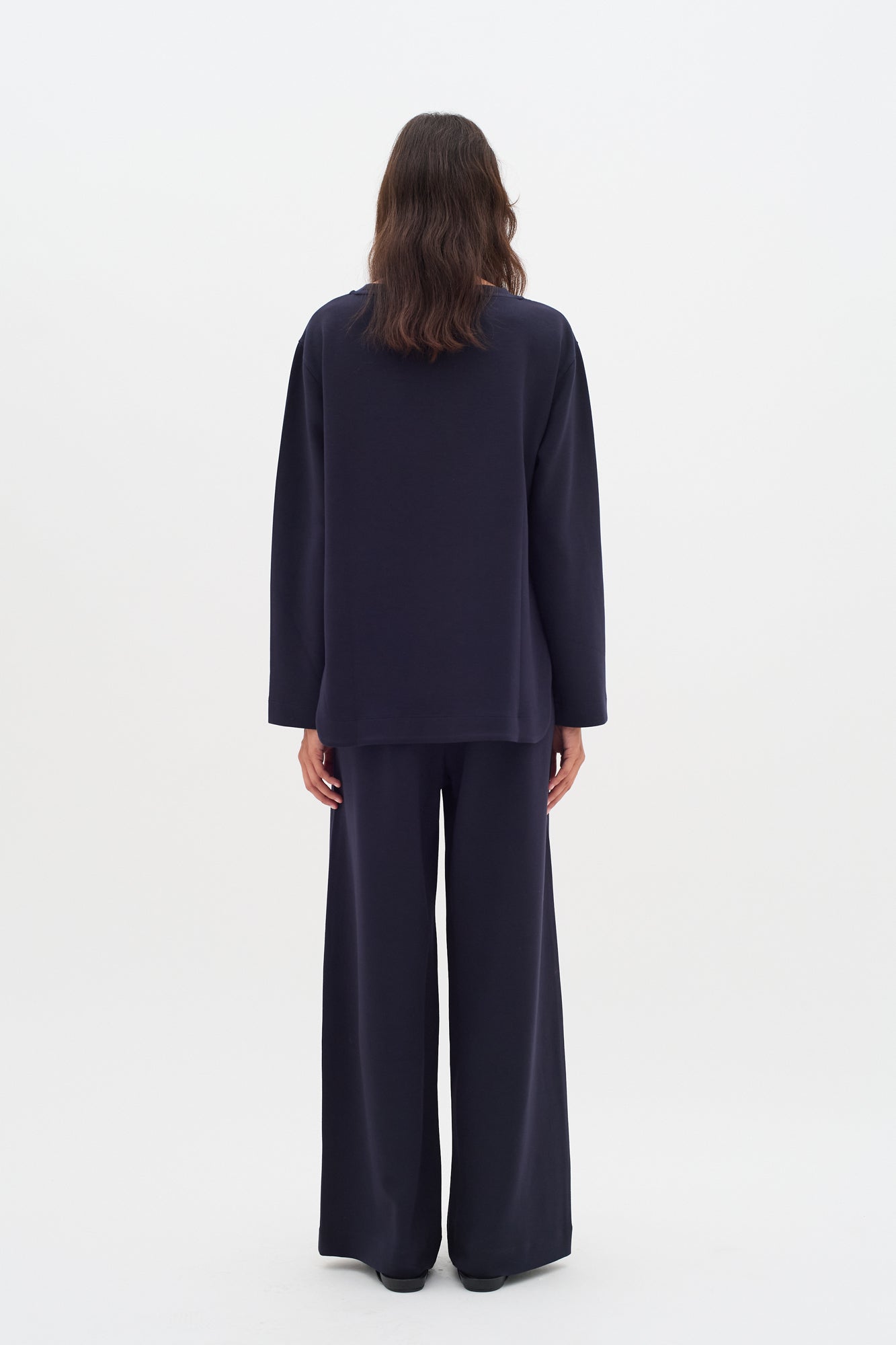 Chandail manches longues pour femme par InWear | 30108654 Bleu Marine | Boutique Vvög, vêtements mode pour homme et femme