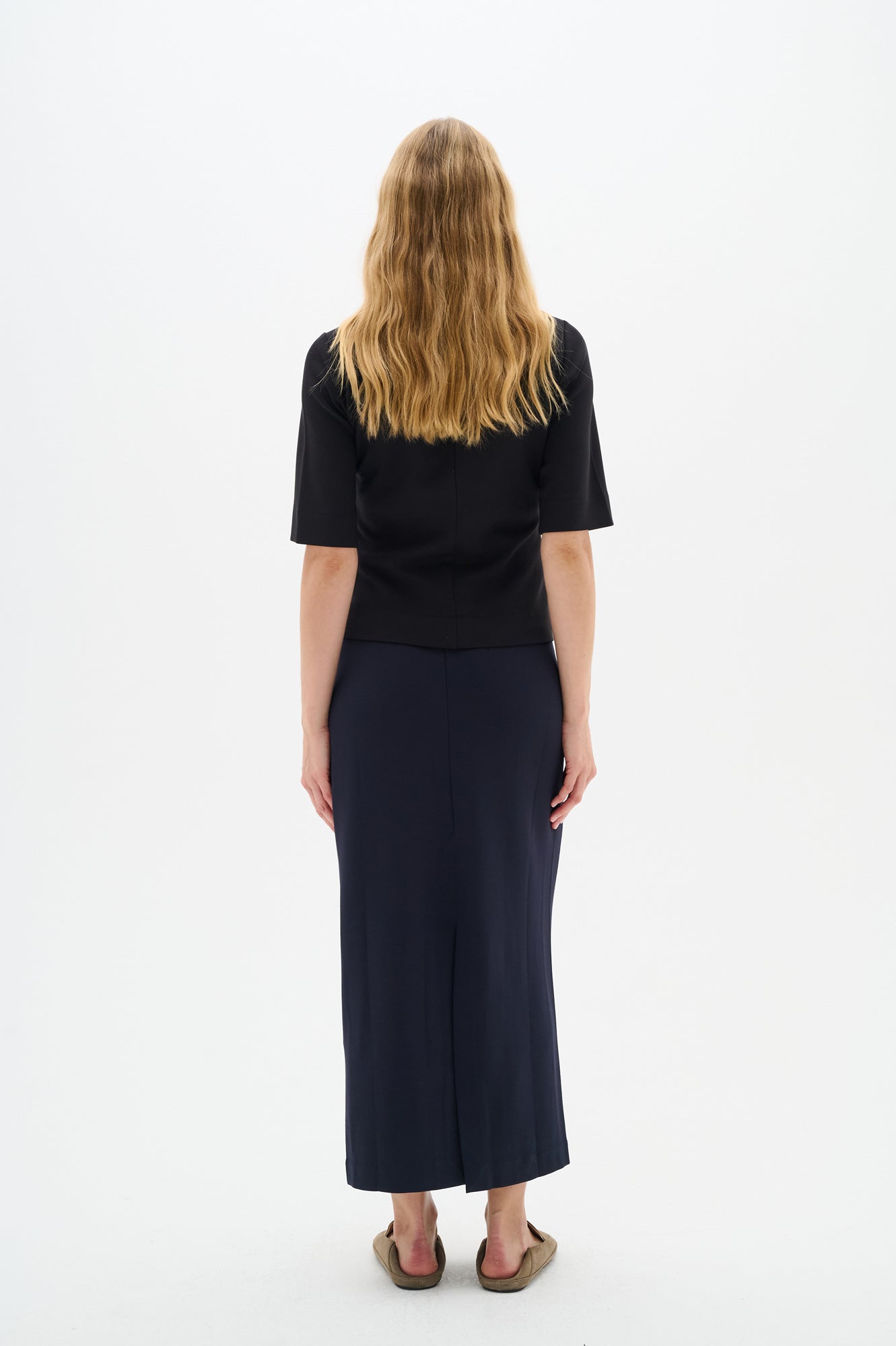 Jupe pour femme par InWear | 30109092 Bleu Marine | Boutique Vvög, vêtements mode pour homme et femme
