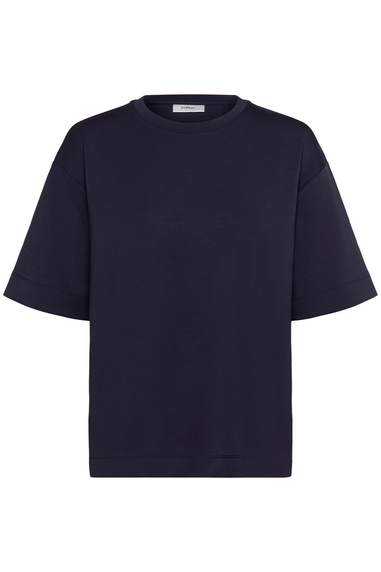 T-Shirt pour femme par InWear | 30109225 Bleu Marine | Boutique Vvög, vêtements mode pour homme et femme