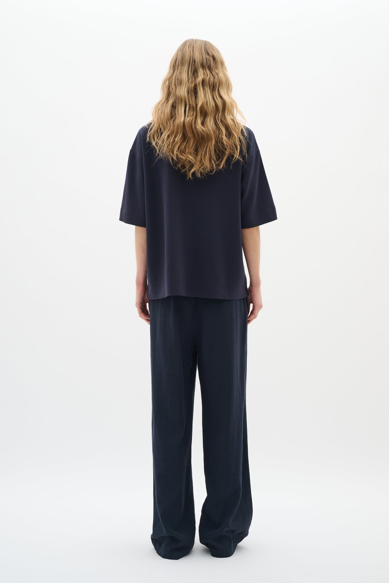 T-Shirt pour femme par InWear | 30109225 Bleu Marine | Boutique Vvög, vêtements mode pour homme et femme