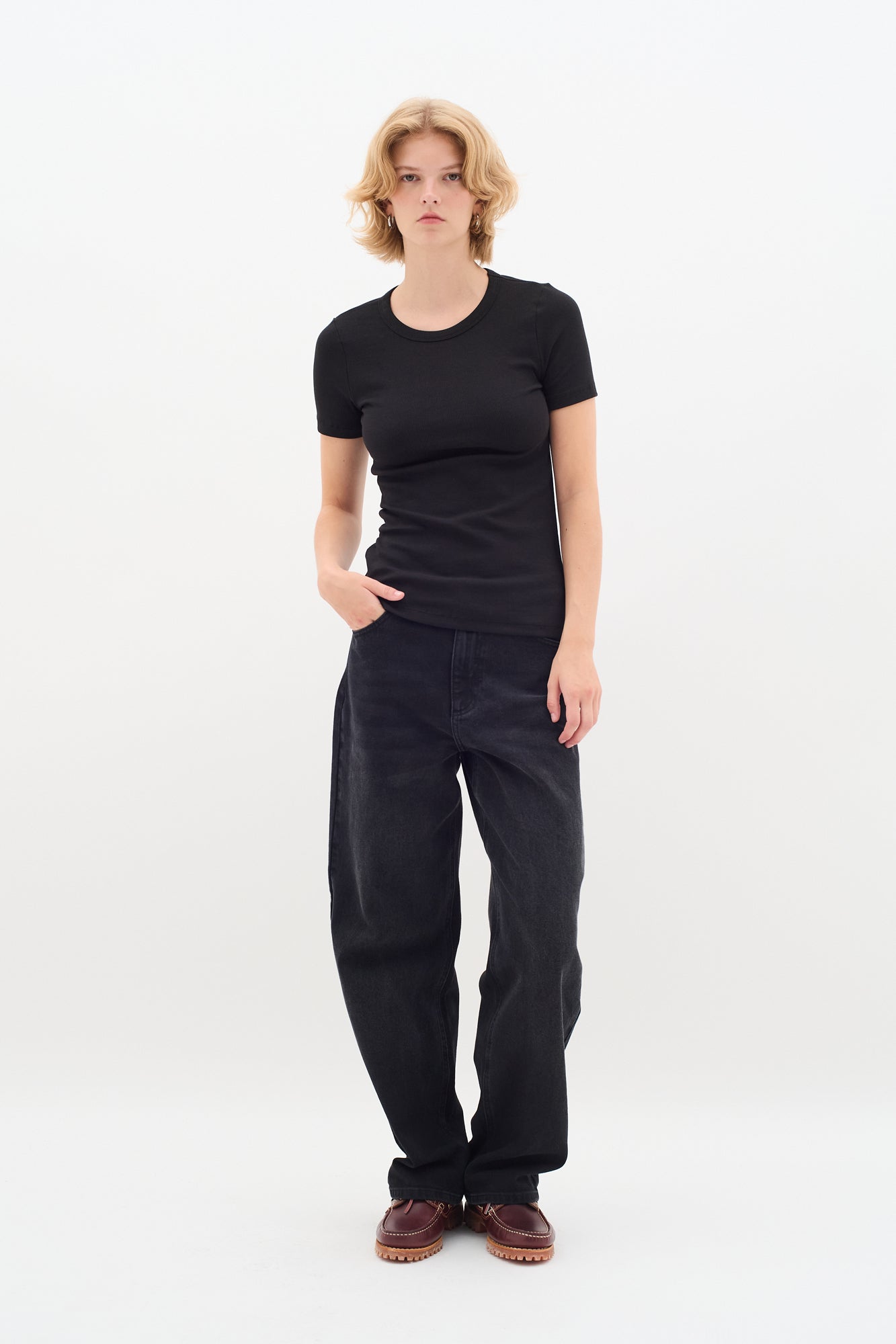 T-Shirt pour femme par InWear | 30109346 Noir | Boutique Vvög, vêtements mode pour homme et femme