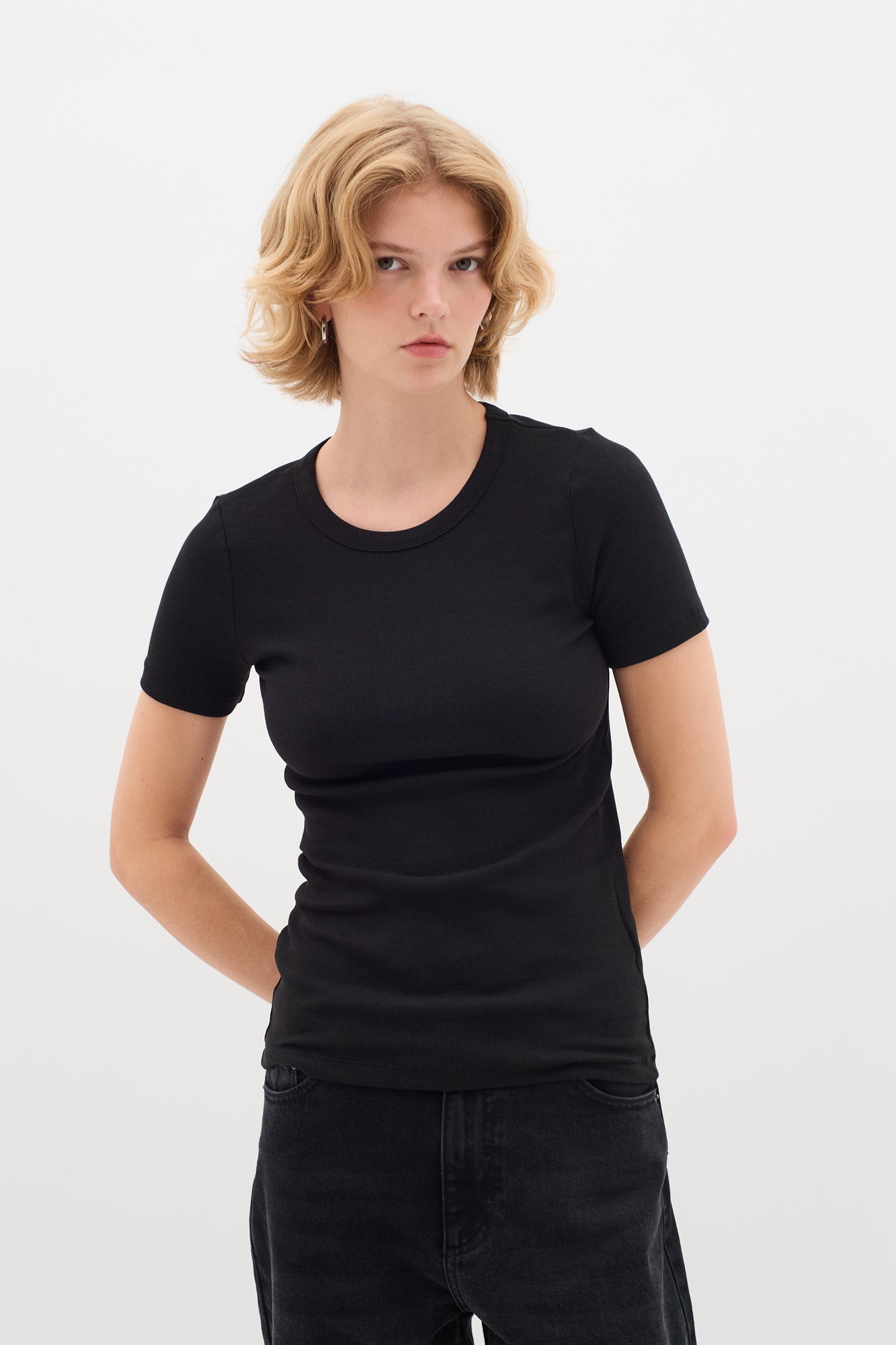 T-Shirt pour femme par InWear | 30109346 Noir | Boutique Vvög, vêtements mode pour homme et femme