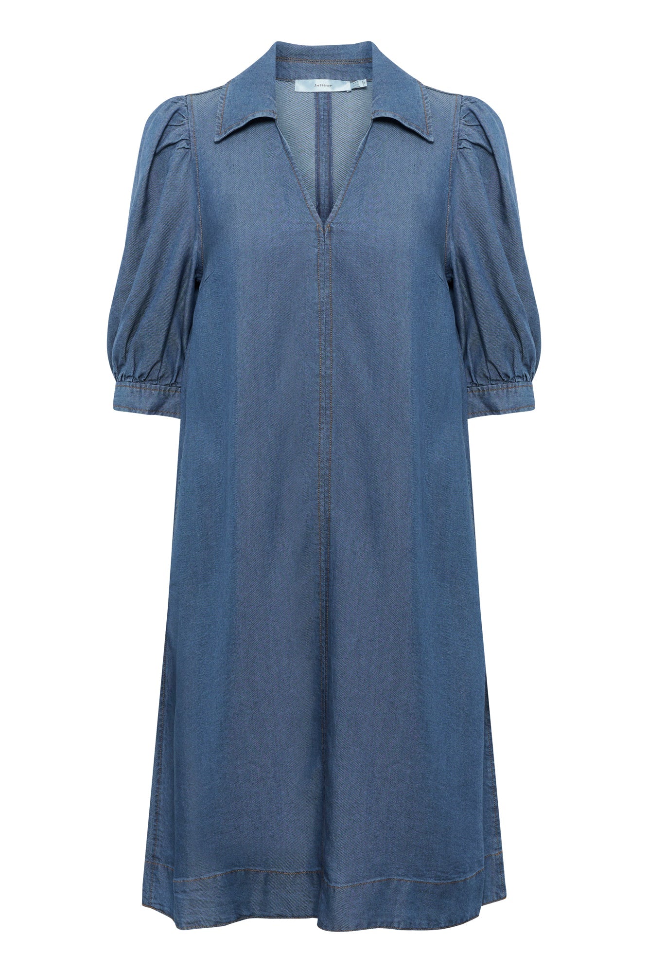 Robe pour femme par InWear | 30110314 Bleu Moyen | Boutique Vvög, vêtements mode pour homme et femme