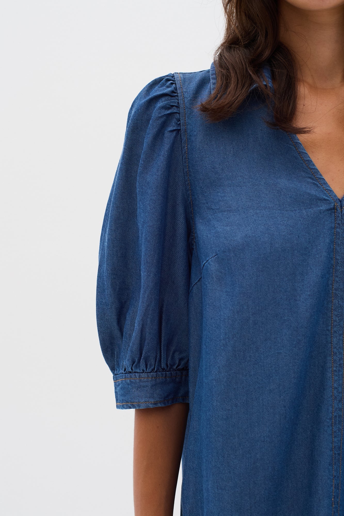 Robe pour femme par InWear | 30110314 Bleu Moyen | Boutique Vvög, vêtements mode pour homme et femme