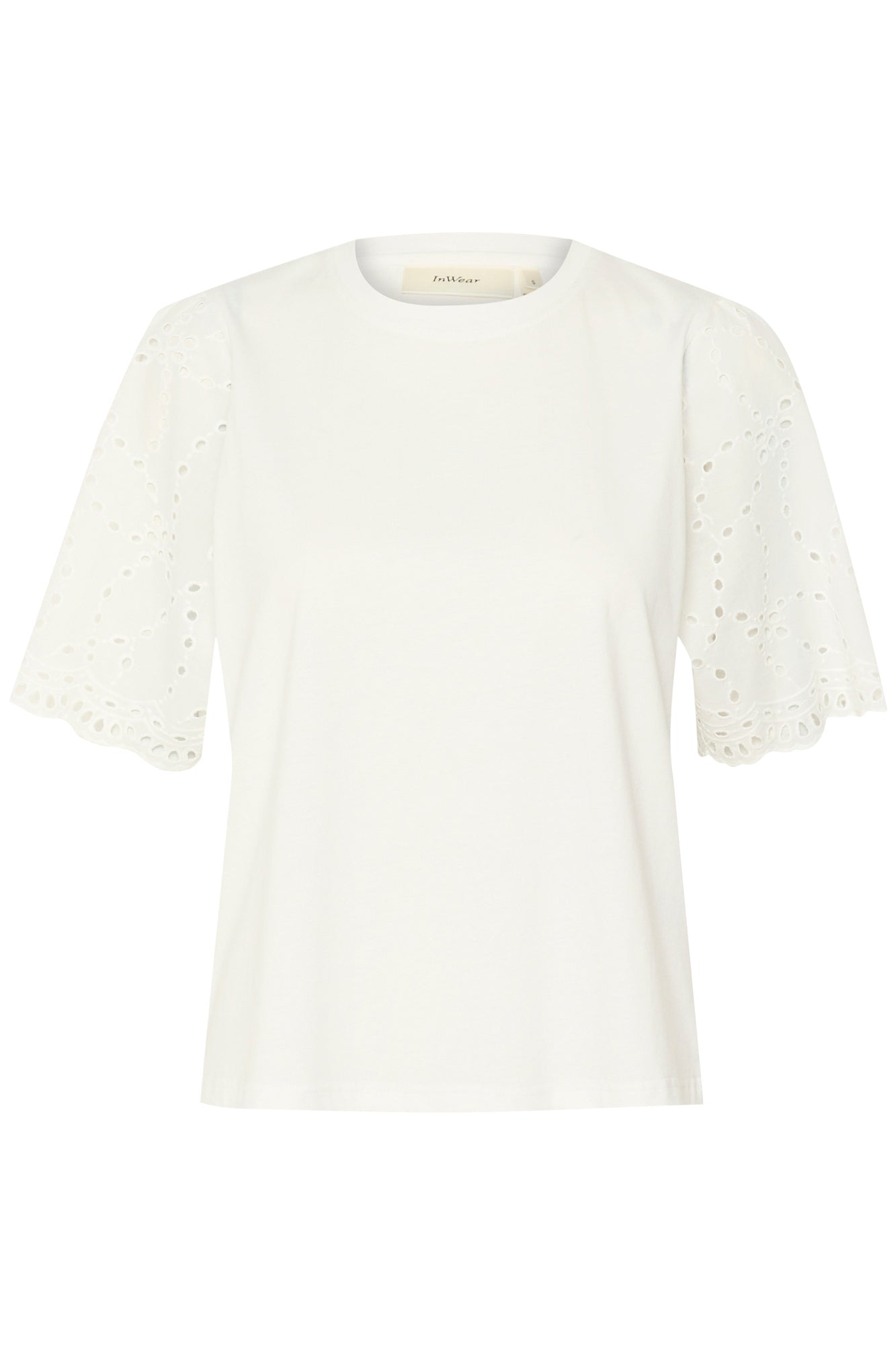 T-Shirt pour femme par InWear | 30110505 Blanc Pur | Boutique Vvög, vêtements mode pour homme et femme