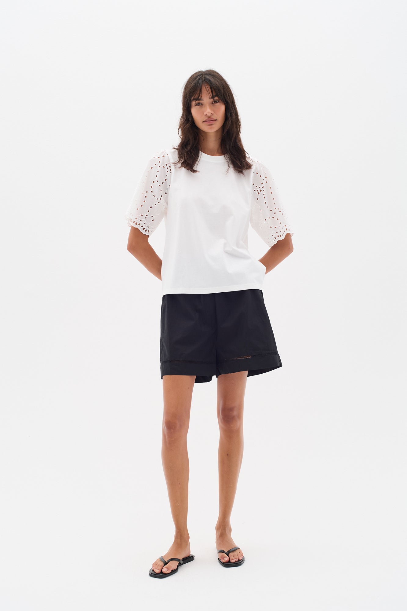 T-Shirt pour femme par InWear | 30110505 Blanc Pur | Boutique Vvög, vêtements mode pour homme et femme