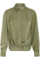 Blouse pour femme par InWear | 30110547 Olive Poussiéreuse | Boutique Vvög, vêtements mode pour homme et femme