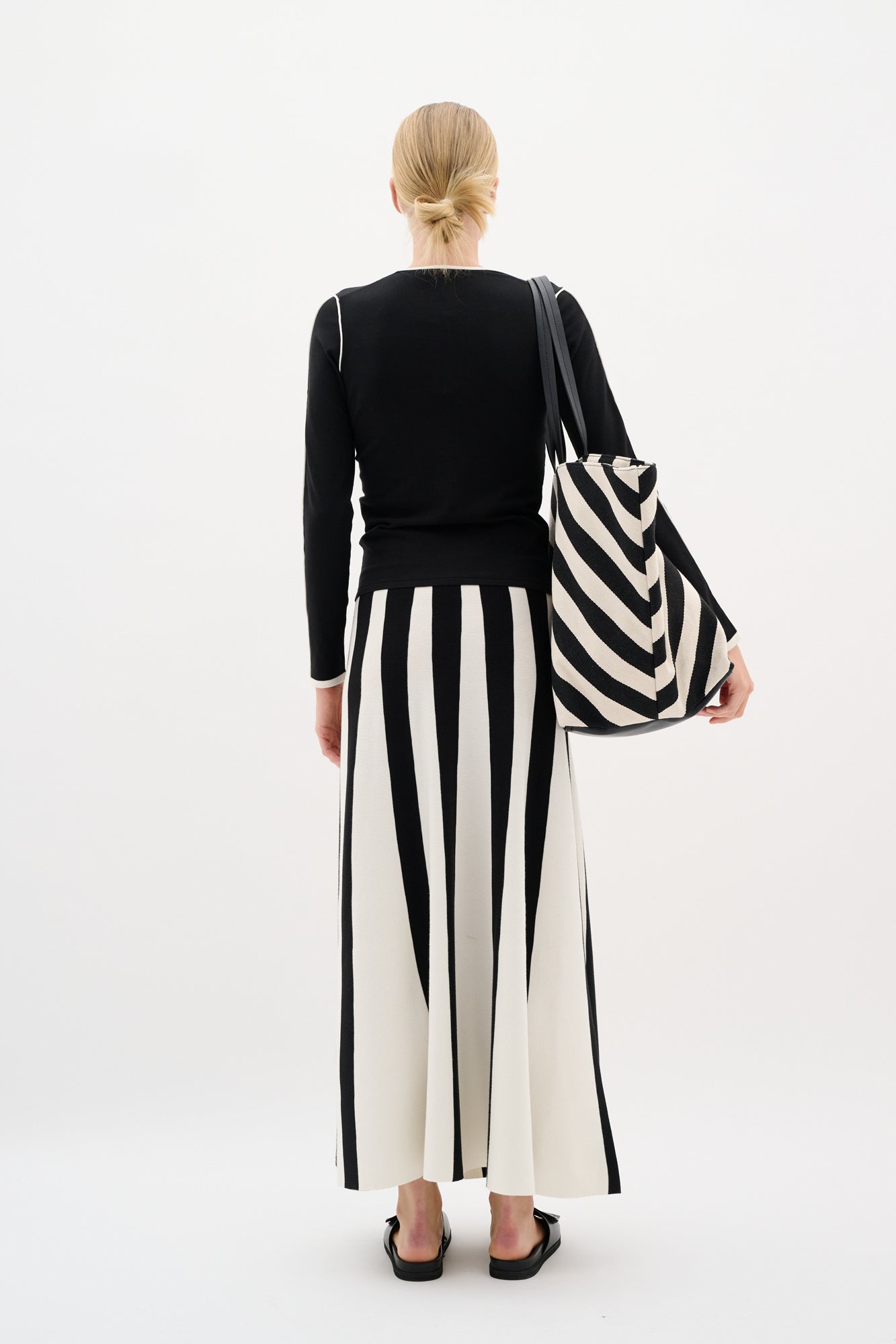 Chandail manches longues pour femme par InWear | 30110579 Noir | Boutique Vvög, vêtements mode pour homme et femme