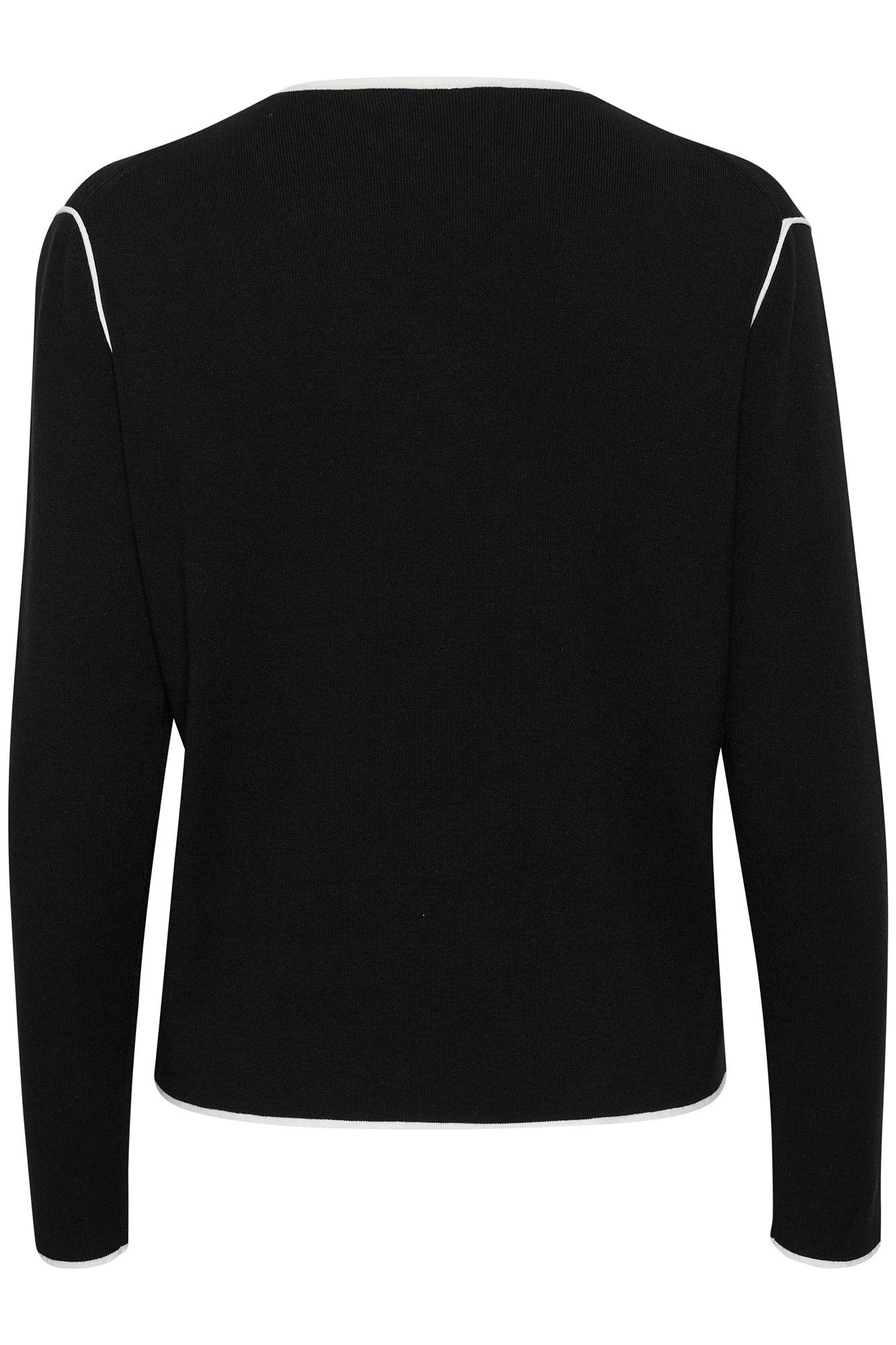 Chandail manches longues à boutons pour femme par InWear | 30110580 Noir | Boutique Vvög, vêtements mode pour homme et femme