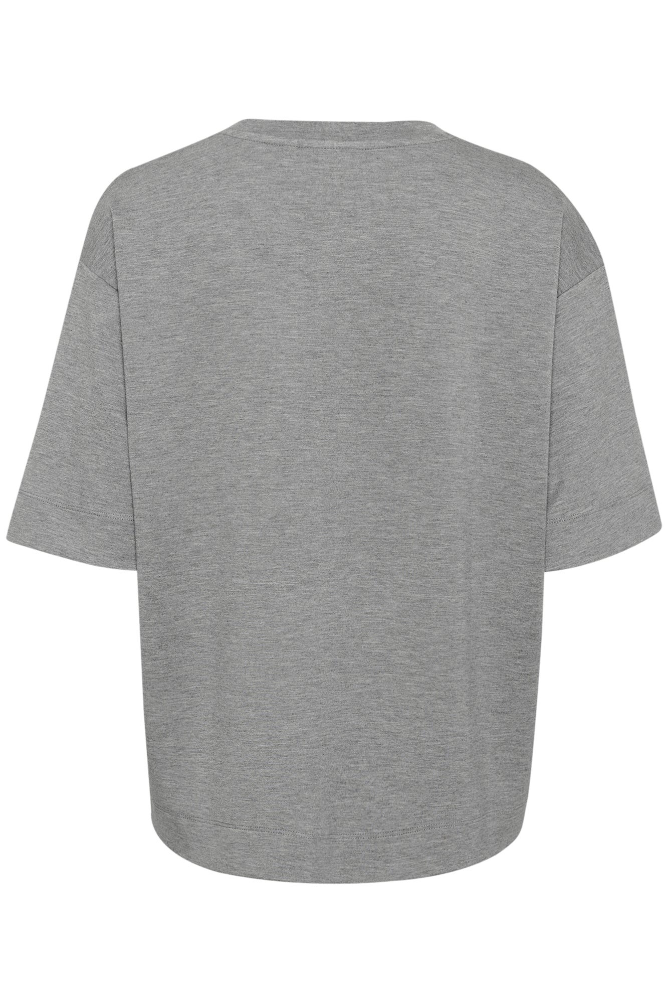 T-Shirt pour femme par InWear | 30110826 Gris Moyen Mélangé | Boutique Vvög, vêtements mode pour homme et femme