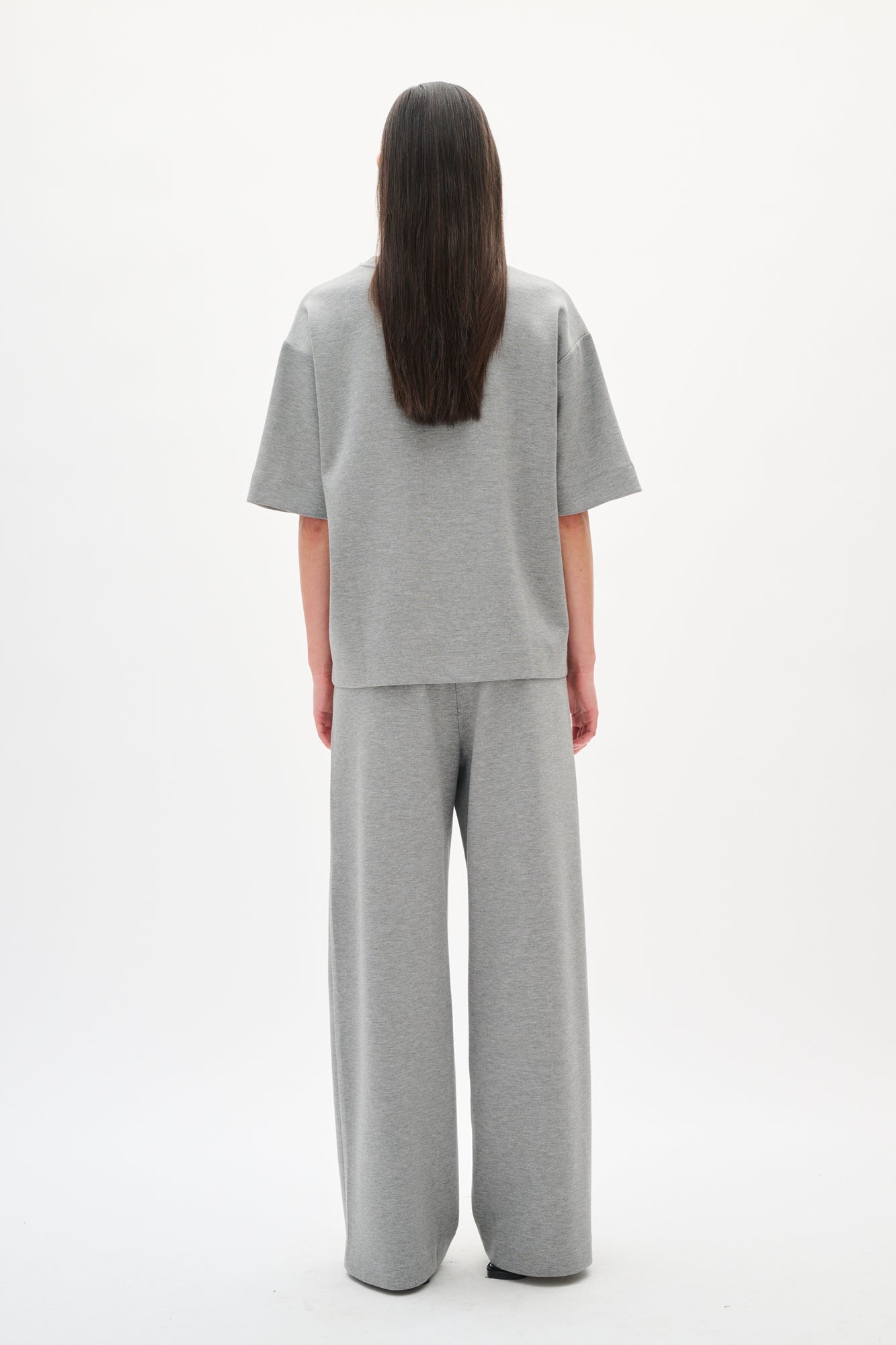 T-Shirt pour femme par InWear | 30110826 Gris Moyen Mélangé | Boutique Vvög, vêtements mode pour homme et femme