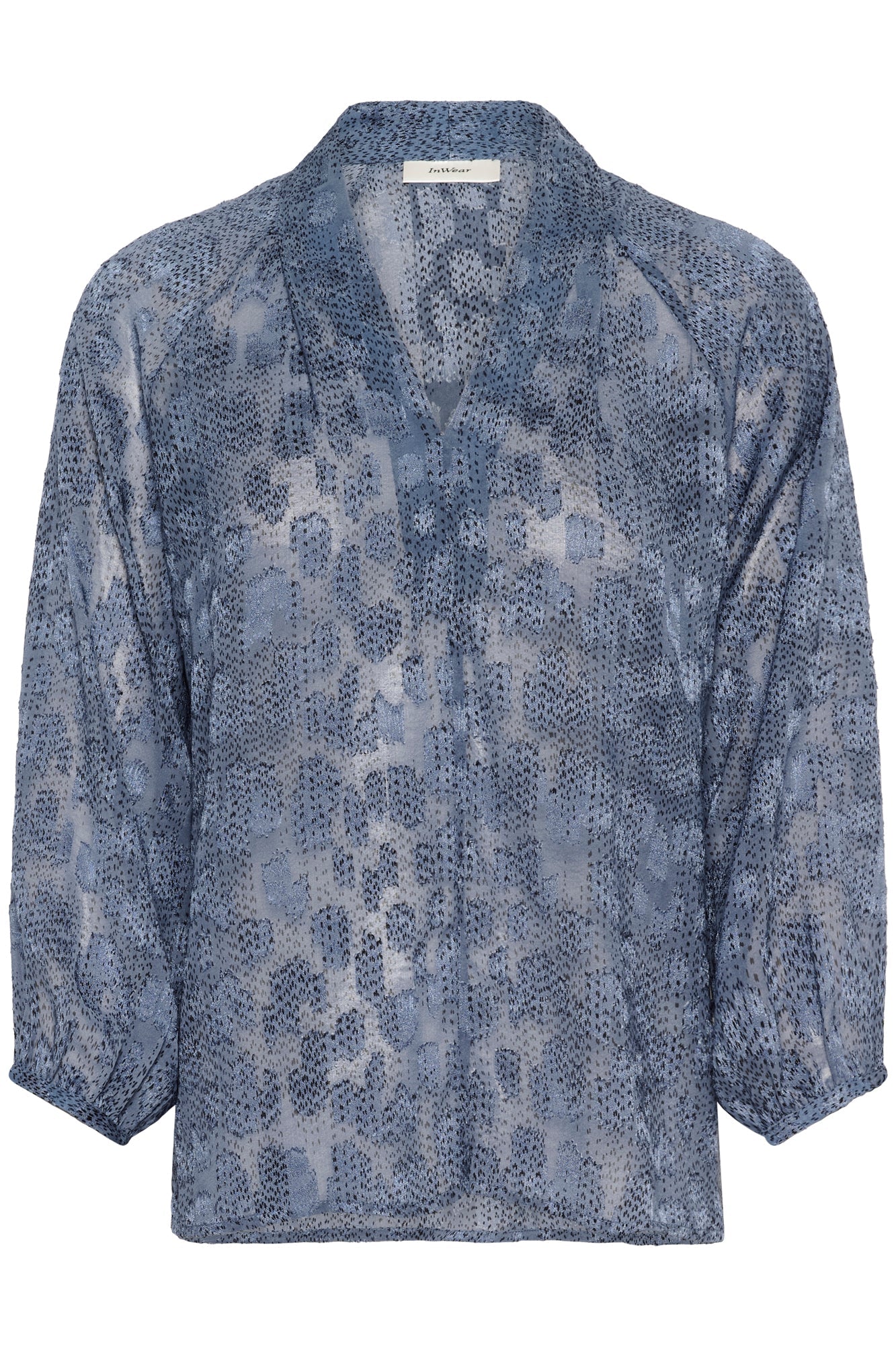 Blouse pour femme par InWear | 30110889 Surface Pointillée | Boutique Vvög, vêtements mode pour homme et femme