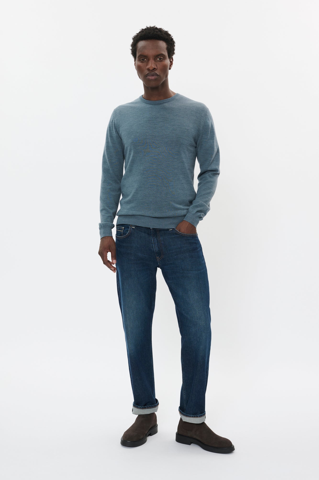Chandail manches longues habillé pour homme par Matinique | 30200611 Temps Orageux | Boutique Vvög, vêtements mode pour homme et femme