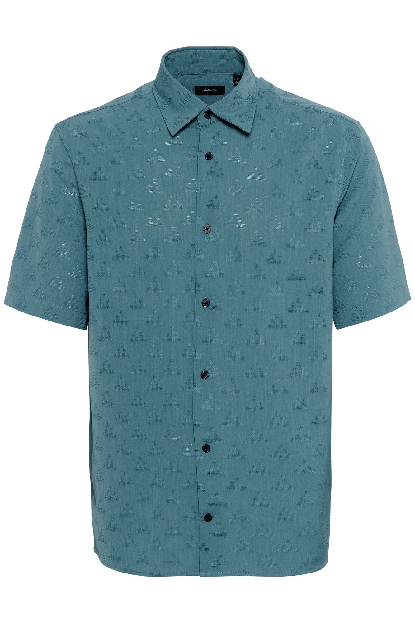 Chemise manches courtes pour homme par Matinique | 30208059 Bleu Fusion | Boutique Vvög, vêtements mode pour homme et femme