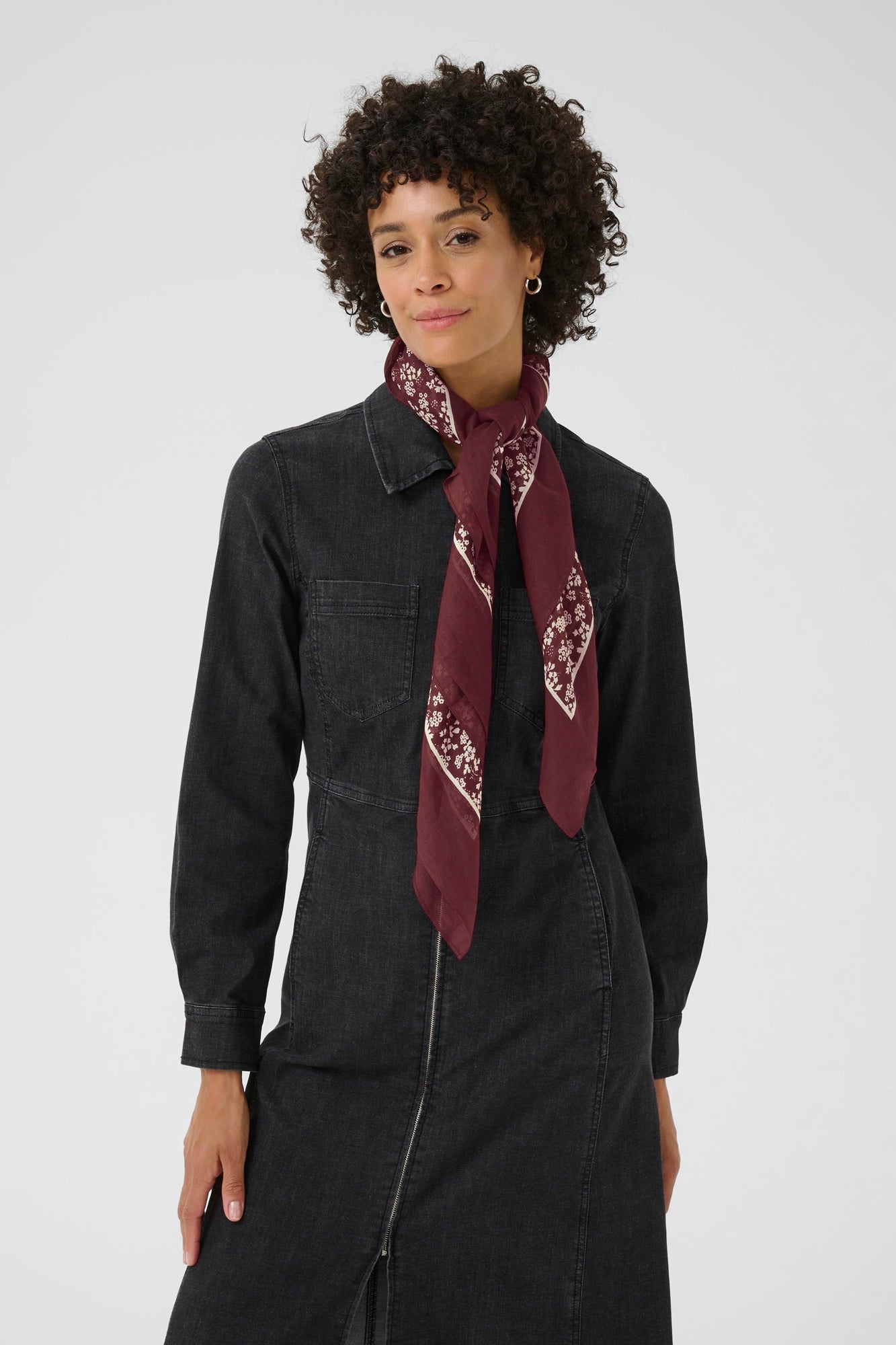 Foulard pour femme par Part Two | 30308998 Porto Tawny | Boutique Vvög, vêtements mode pour homme et femme