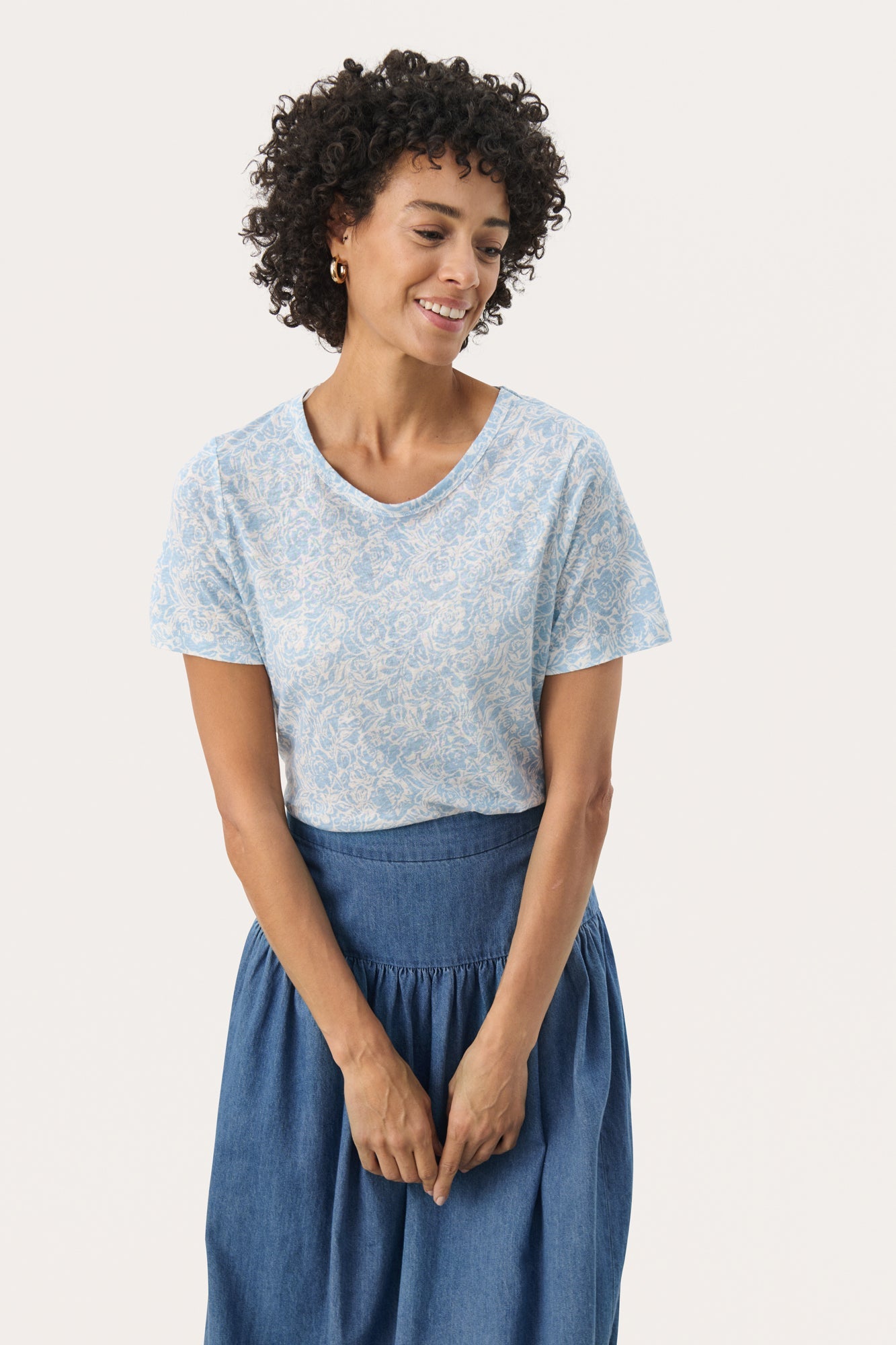 T-Shirt pour femme par Part Two | 30309416 Rose Eau Glacée | Boutique Vvög, vêtements mode pour homme et femme