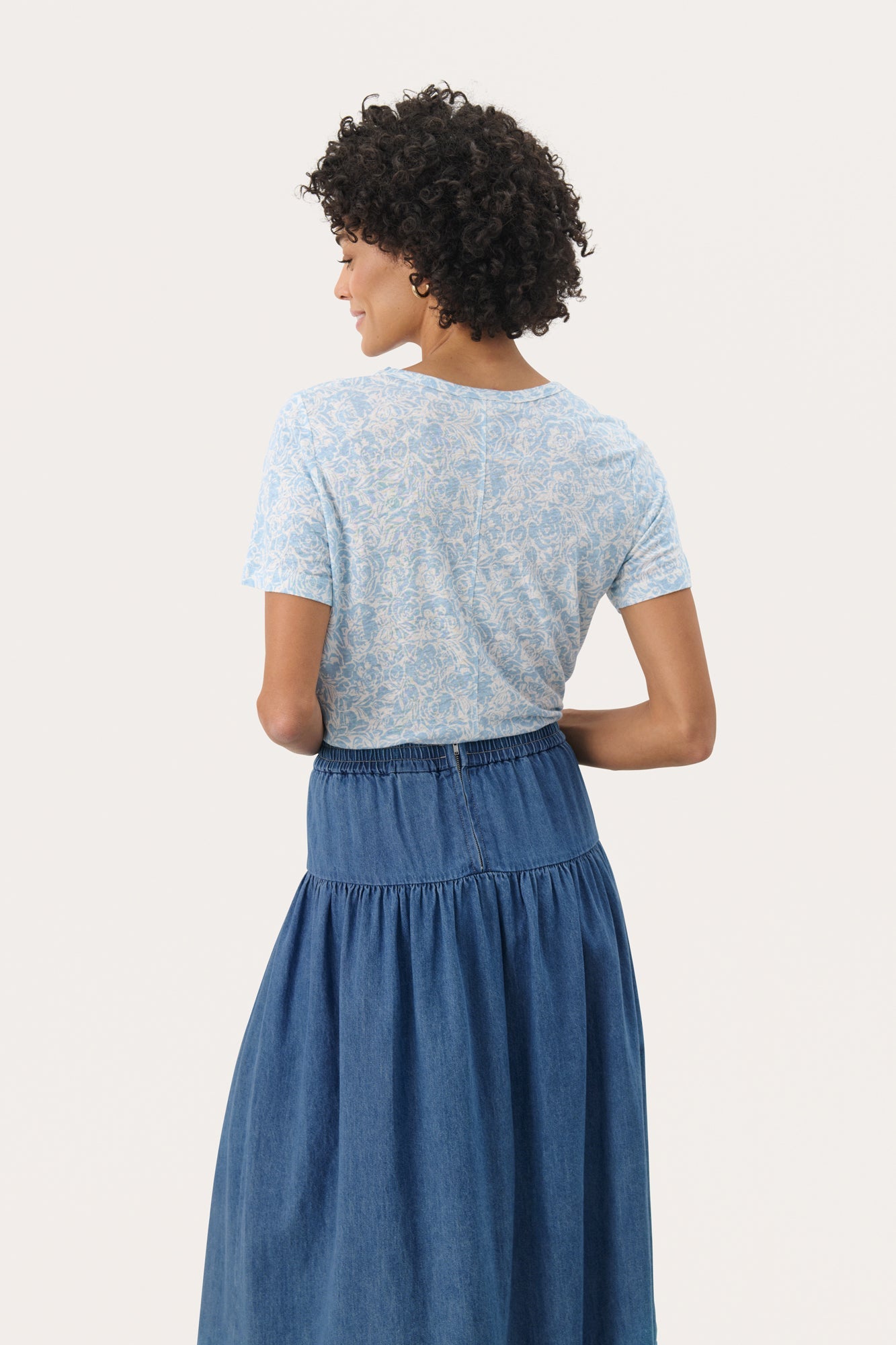 T-Shirt pour femme par Part Two | 30309416 Rose Eau Glacée | Boutique Vvög, vêtements mode pour homme et femme
