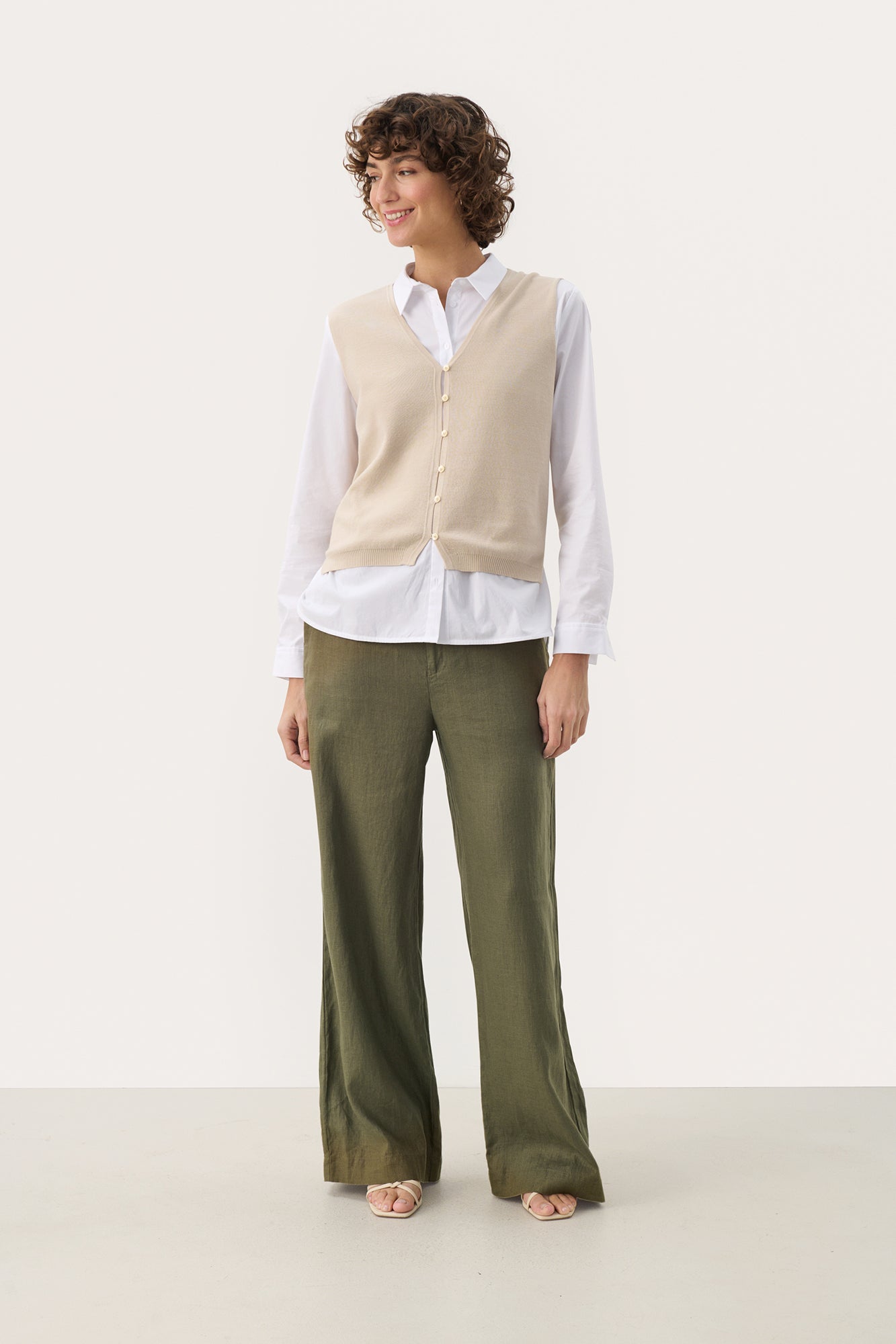 Cardigan sans manche Part Two | 30309682 Chêne Français