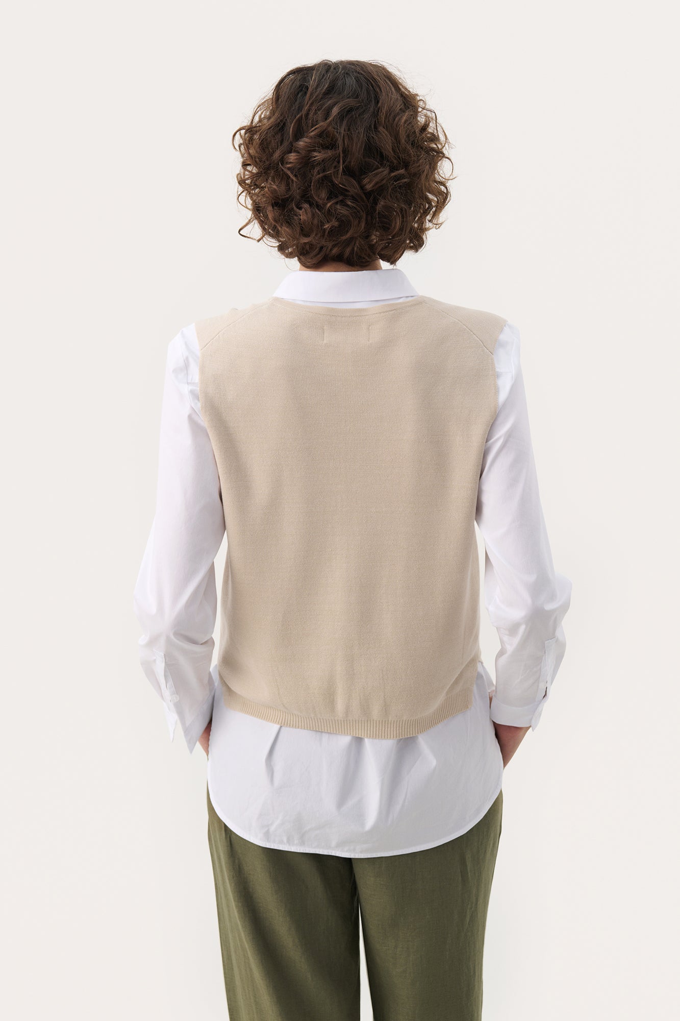 Cardigan sans manche Part Two | 30309682 Chêne Français