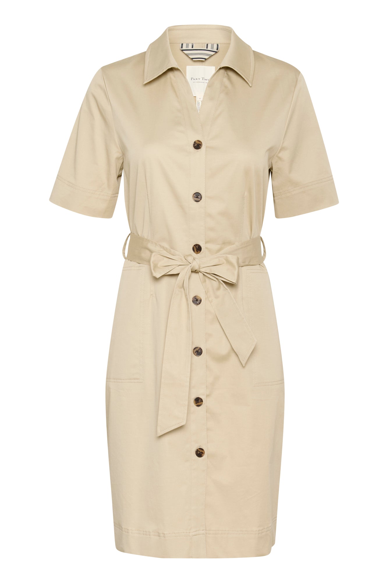 Robe pour femme par Part Two | 30309606 Poivre Blanc | Boutique Vvög, vêtements mode pour homme et femme