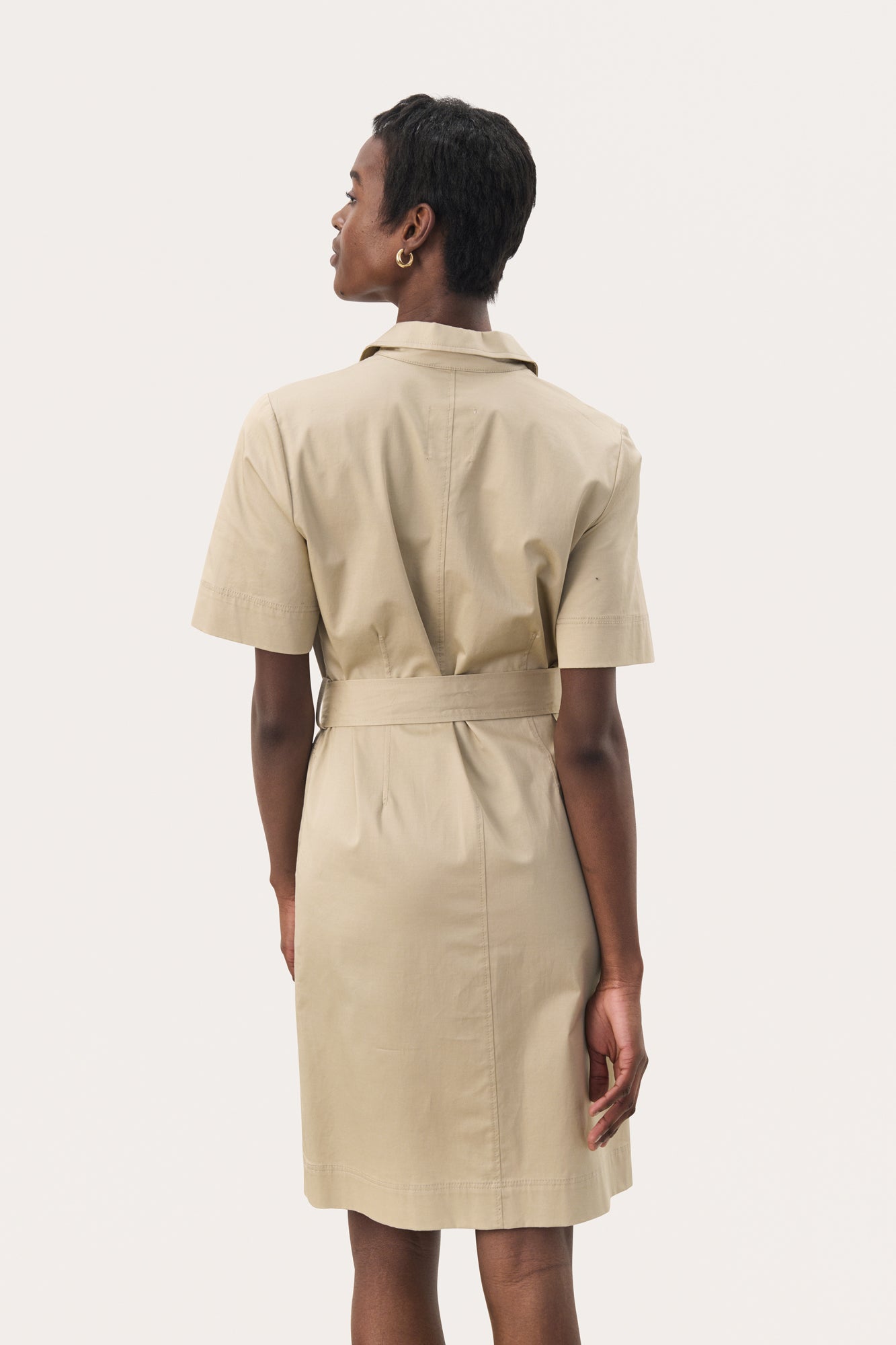 Robe pour femme par Part Two | 30309606 Poivre Blanc | Boutique Vvög, vêtements mode pour homme et femme
