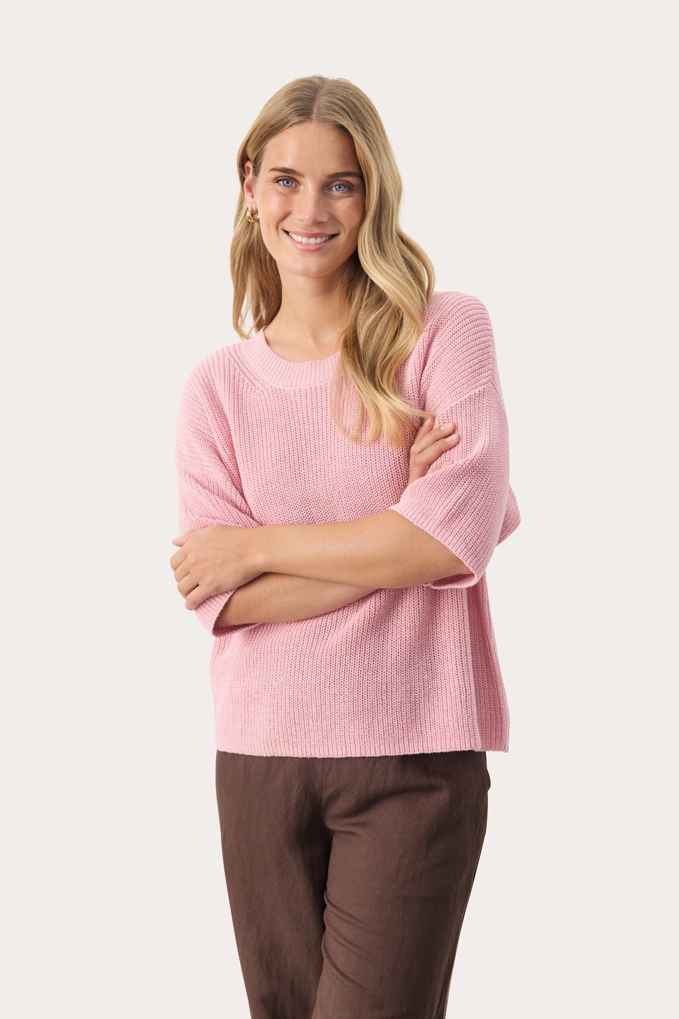 Tricot pour femme par Part Two | 30309684 Nectar Rose | Boutique Vvög, vêtements mode pour homme et femme