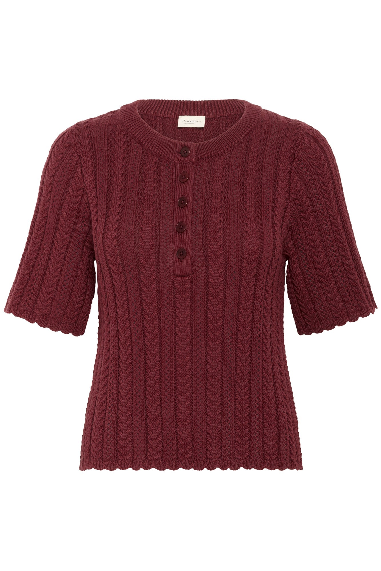 Tricot pour femme par Part Two | 30309705 Porto Tawny | Boutique Vvög, vêtements mode pour homme et femme