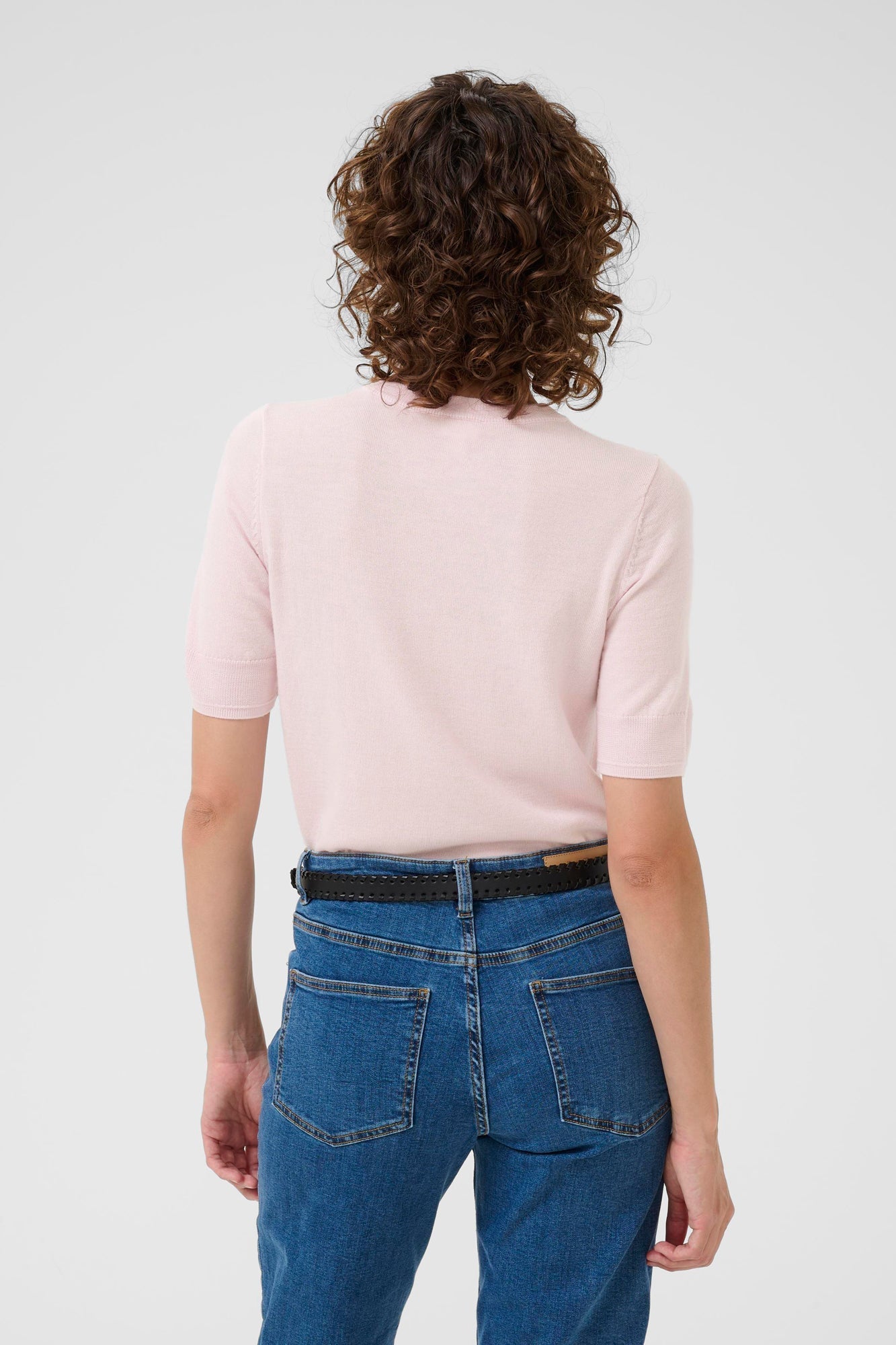 Chandail manches courtes pour femme par Part Two | 30309791 Craie Mauve | Boutique Vvög, vêtements mode pour homme et femme