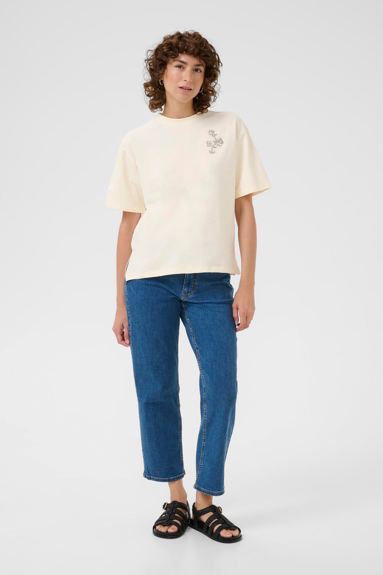 T-Shirt pour femme par Part Two | 30309839 Embellissement Eggnon | Boutique Vvög, vêtements mode pour homme et femme