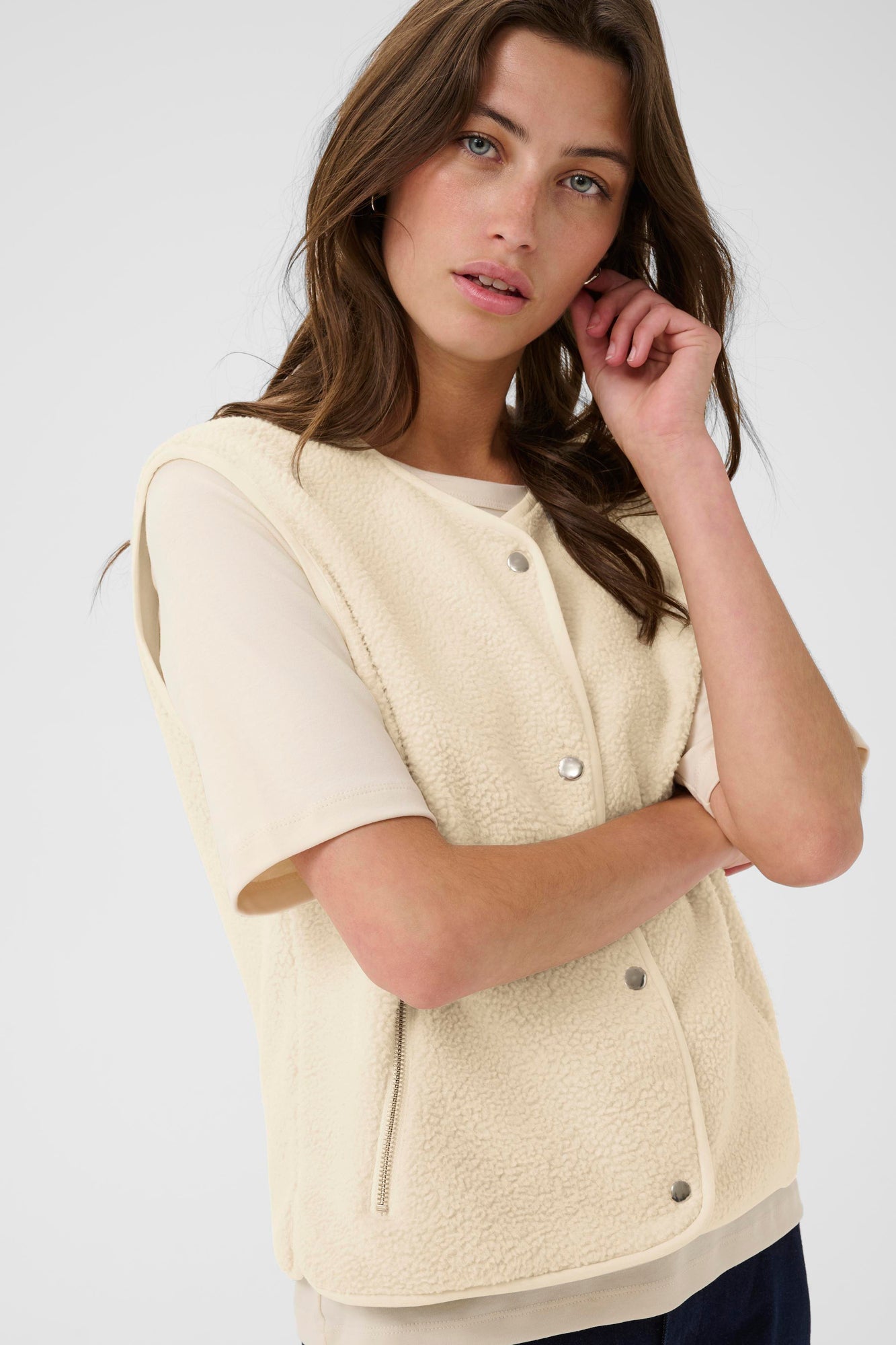Veste sans manche pour femme par Part Two | 30310015 Avoine | Boutique Vvög, vêtements mode pour homme et femme