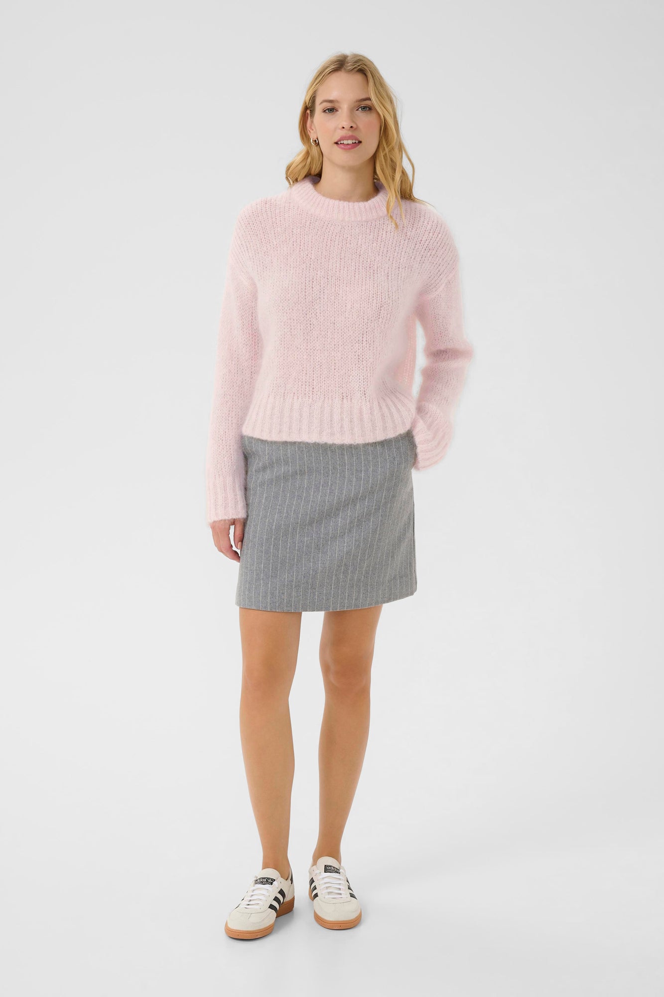 Tricot pour femme par Part Two | 30310023 Craie Mauve | Boutique Vvög, vêtements mode pour homme et femme