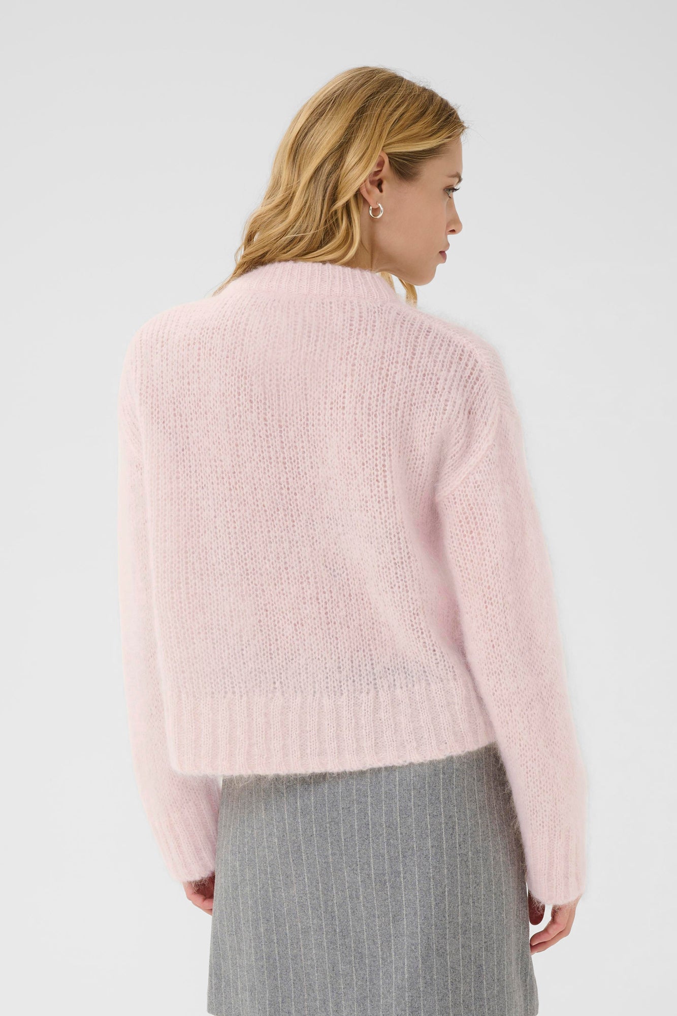 Tricot pour femme par Part Two | 30310023 Craie Mauve | Boutique Vvög, vêtements mode pour homme et femme