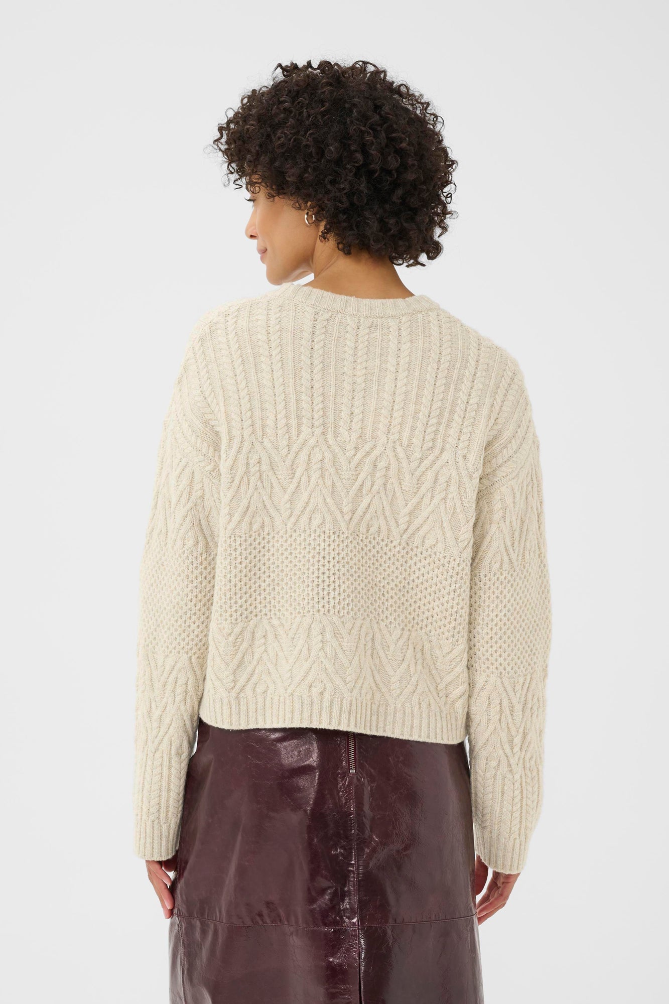 Tricot pour femme par Part Two | 30310029 Chêne Français | Boutique Vvög, vêtements mode pour homme et femme