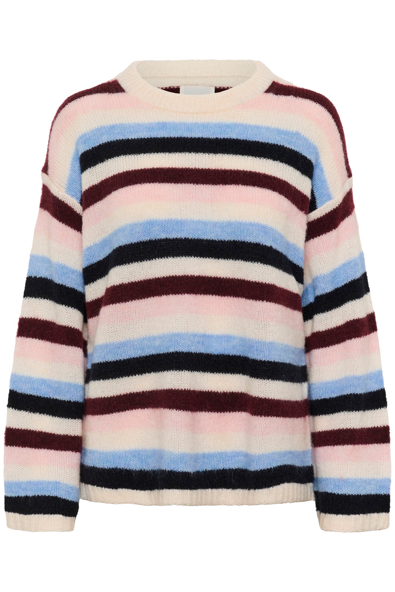 Chandail manches longues pour femme par Part Two | 30310074 Rayures Multiples | Boutique Vvög, vêtements mode pour homme et femme