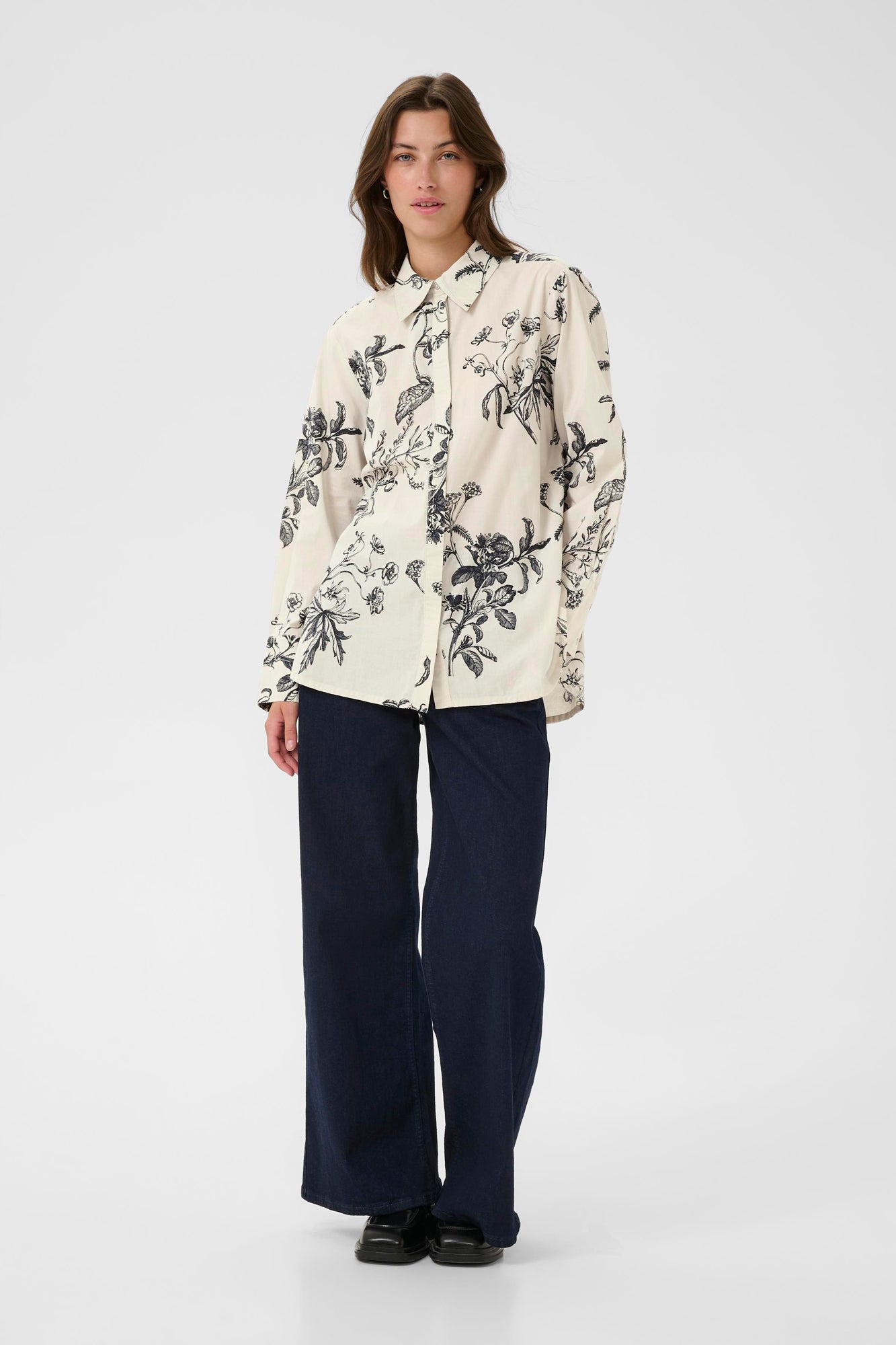 Blouse pour femme par Part Two | 30310113 Bleu Marine Foncé | Boutique Vvög, vêtements mode pour homme et femme
