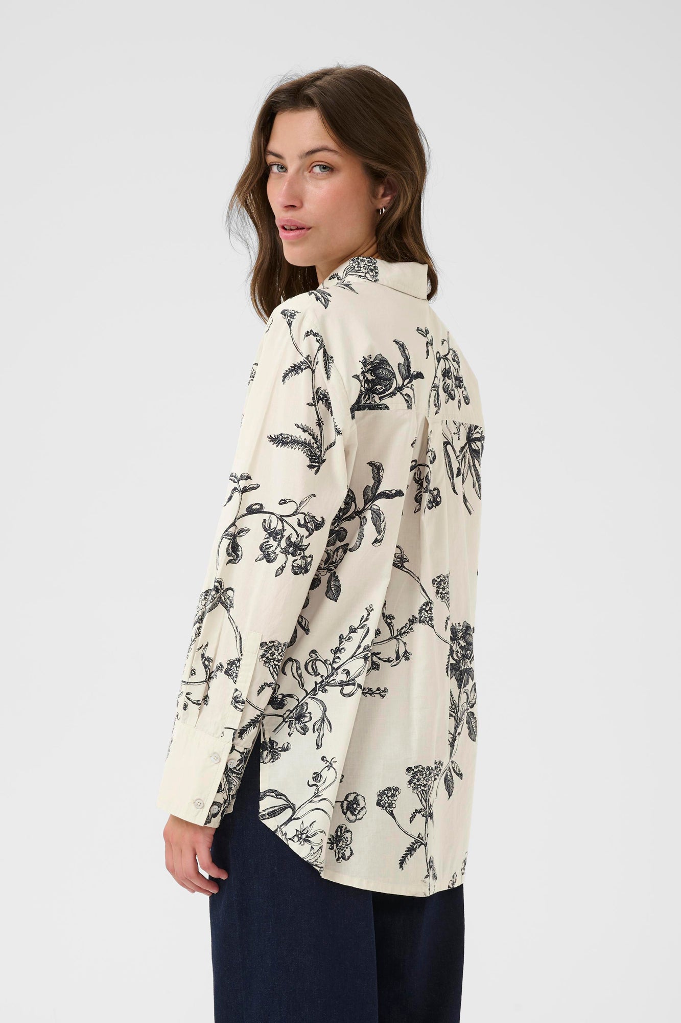 Blouse pour femme par Part Two | 30310113 Bleu Marine Foncé | Boutique Vvög, vêtements mode pour homme et femme