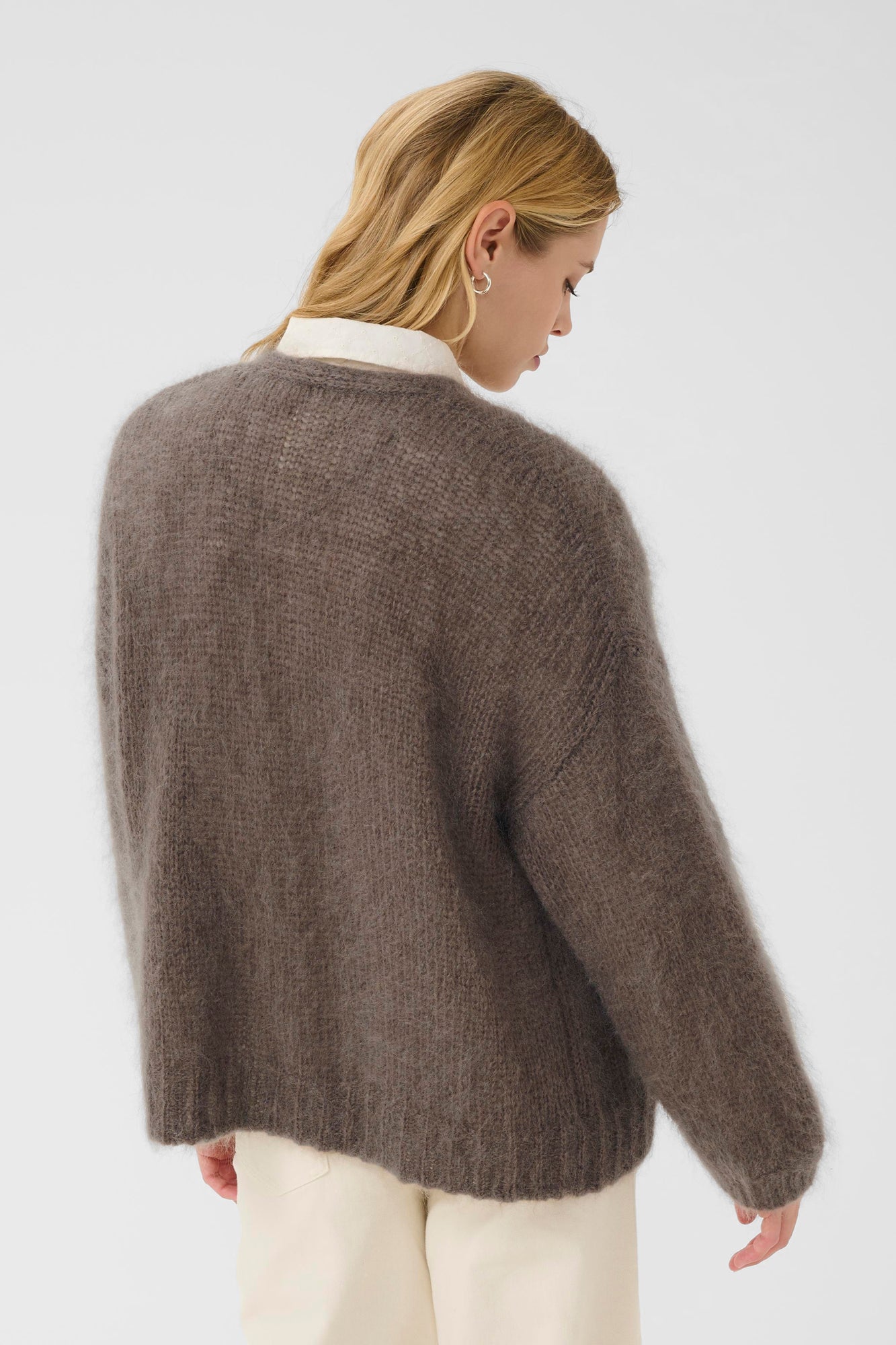 Tricot ouvert pour femme par Part Two | 30310114 Faucon | Boutique Vvög, vêtements mode pour homme et femme