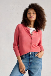 Cardigan pour femme par White Stuff | 445398 Rose moyen | Boutique Vvög, vêtements mode pour homme et femme