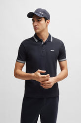 Polo sport pour homme par HUGO BOSS | 50469055 Bleu Foncé | Boutique Vvög, vêtements mode pour homme et femme