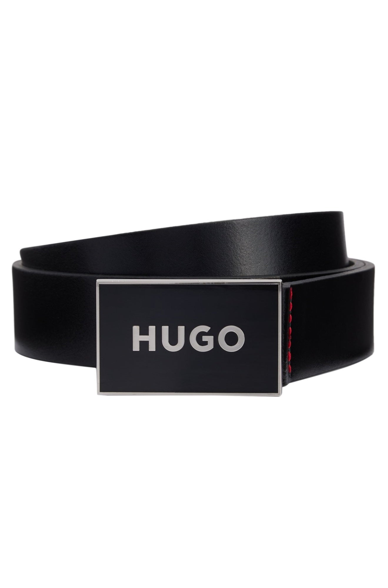 Ceinture pour homme par HUGO BOSS | 50480389 Noir/001-BLACK | Boutique Vvög, vêtements mode pour homme et femme