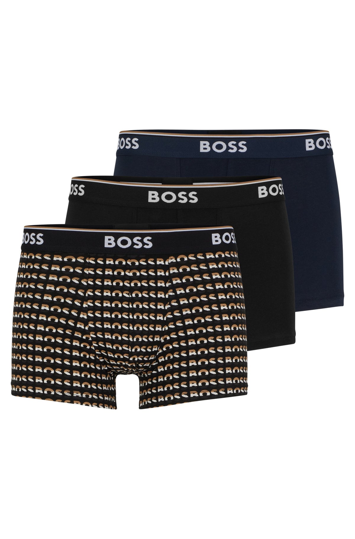 Paquet de 3 boxers pour homme par HUGO BOSS | 50495443 978 | Boutique Vvög, vêtements mode pour homme et femme