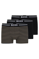 Paquet de 3 boxers pour homme par HUGO BOSS | 50499397 Multi/978-OPEN MISCELLANEOUS | Boutique Vvög, vêtements mode pour homme et femme