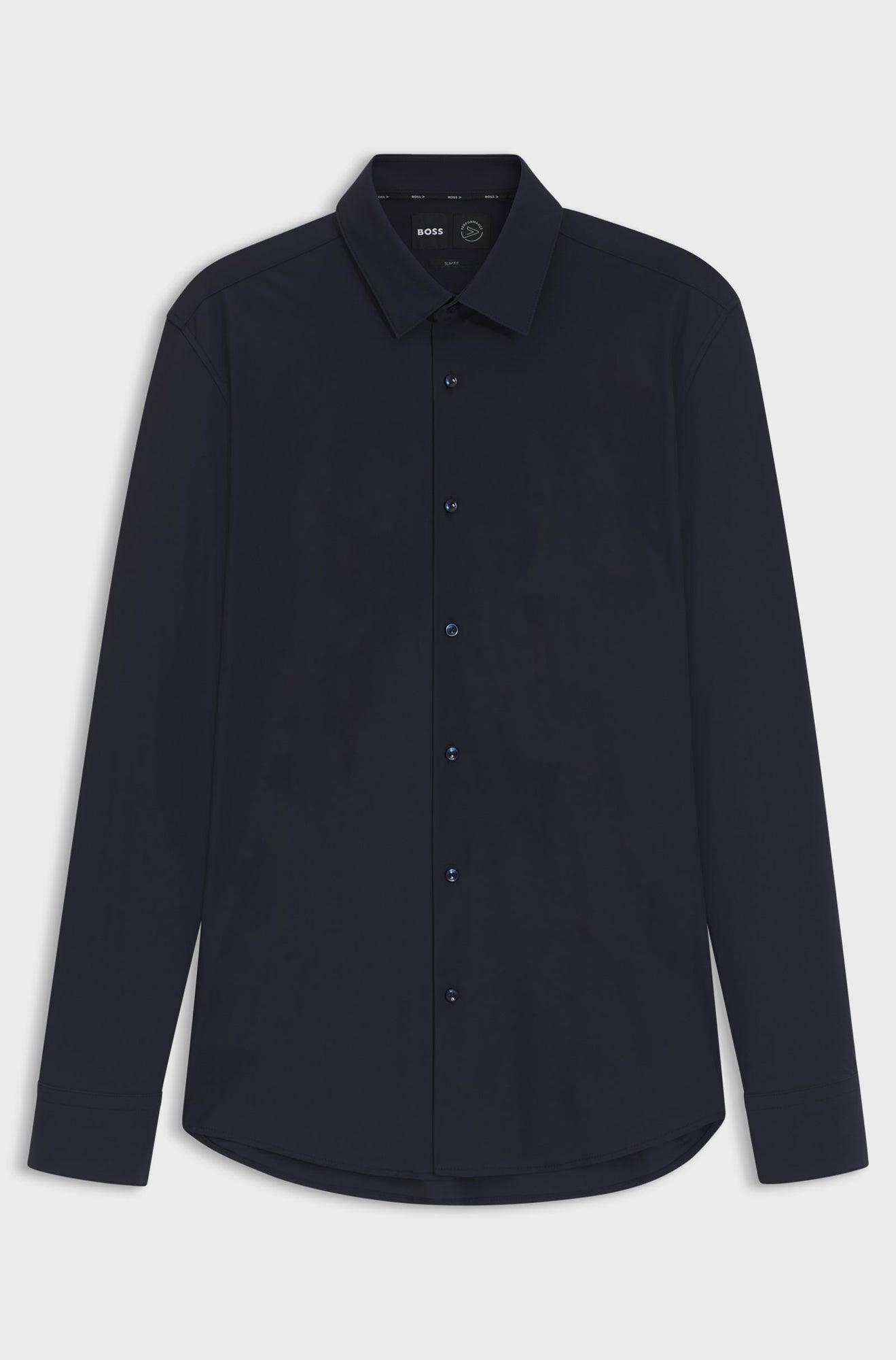 Chemise habillée pour homme par HUGO BOSS | 50503554 Bleu Foncé | Boutique Vvög, vêtements mode pour homme et femme